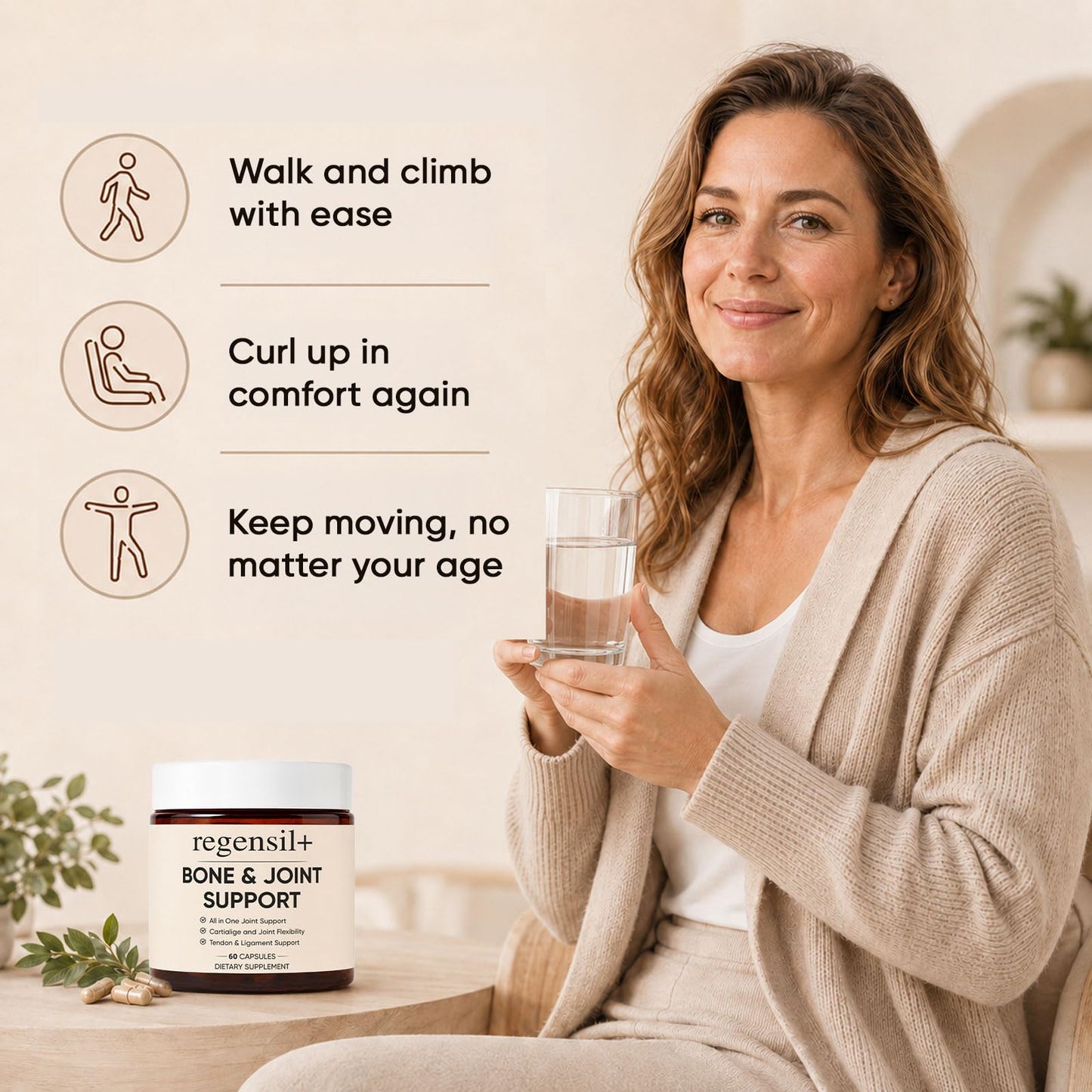 REGENSIL Triple Action Joint Support, 60 Capsules