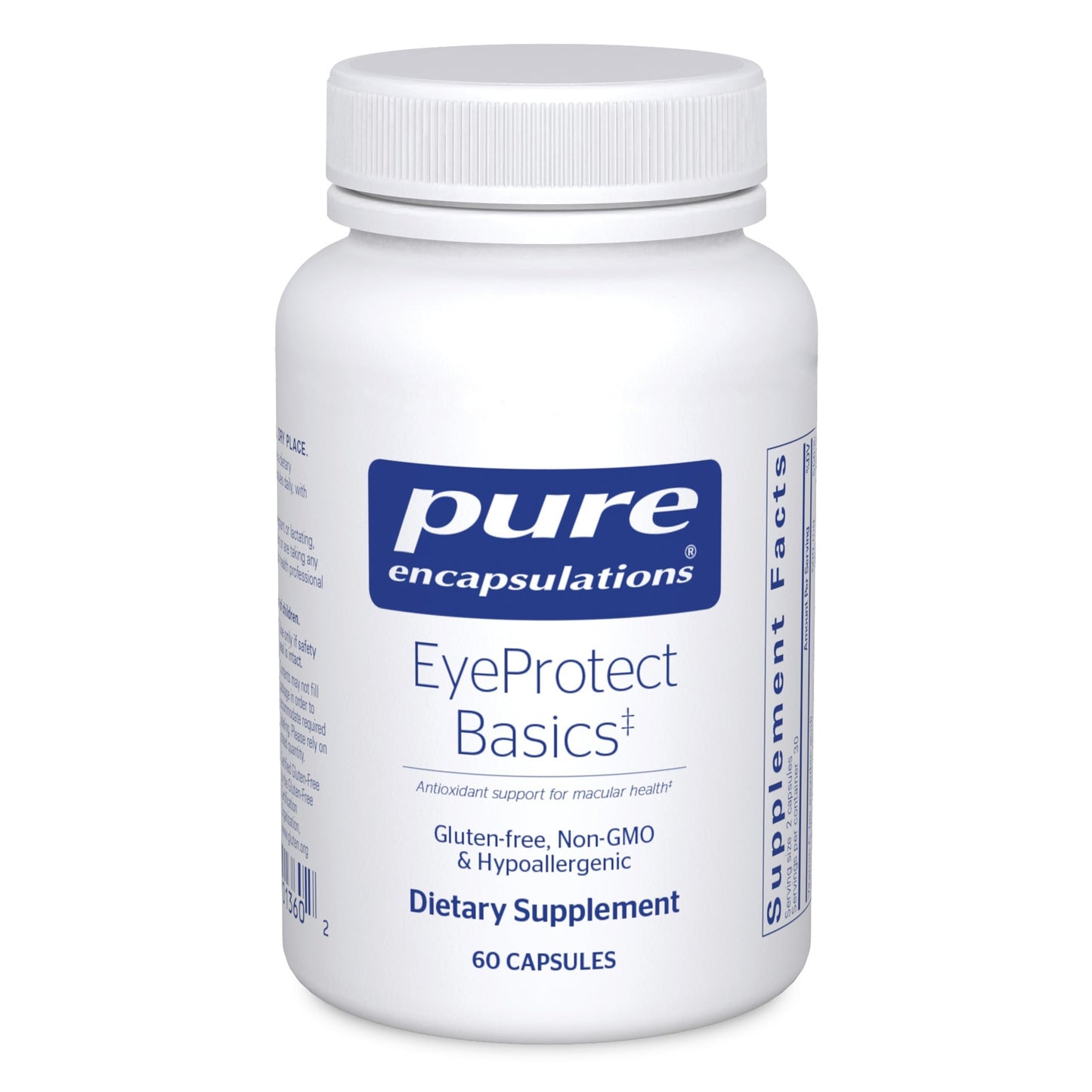 Pure Encapsulations EyeProtect Basics 60 Capsules