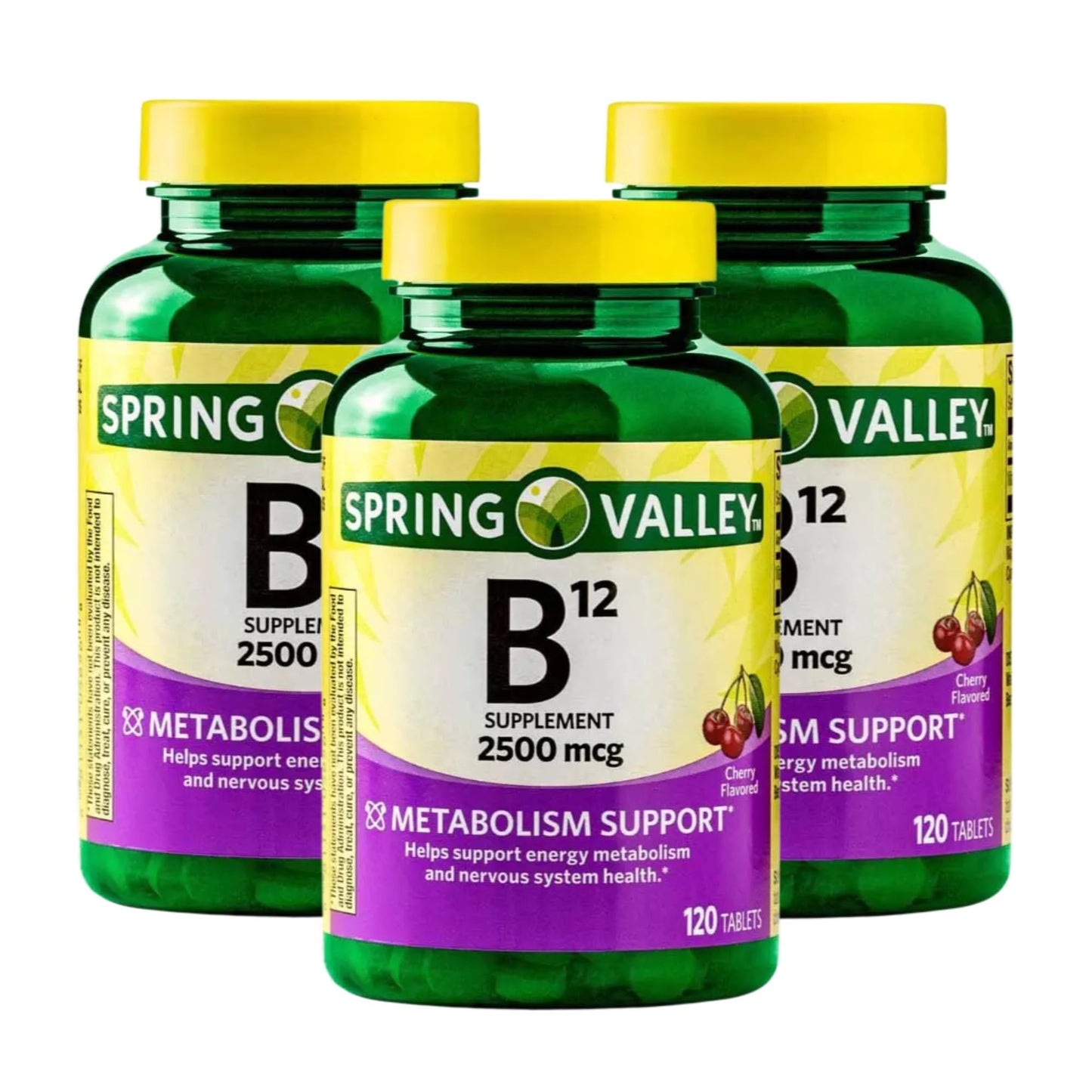Unique Bundle Store Vitamin B12 2500 mcg Quick-Dissolve Tablets, 360 Tablets