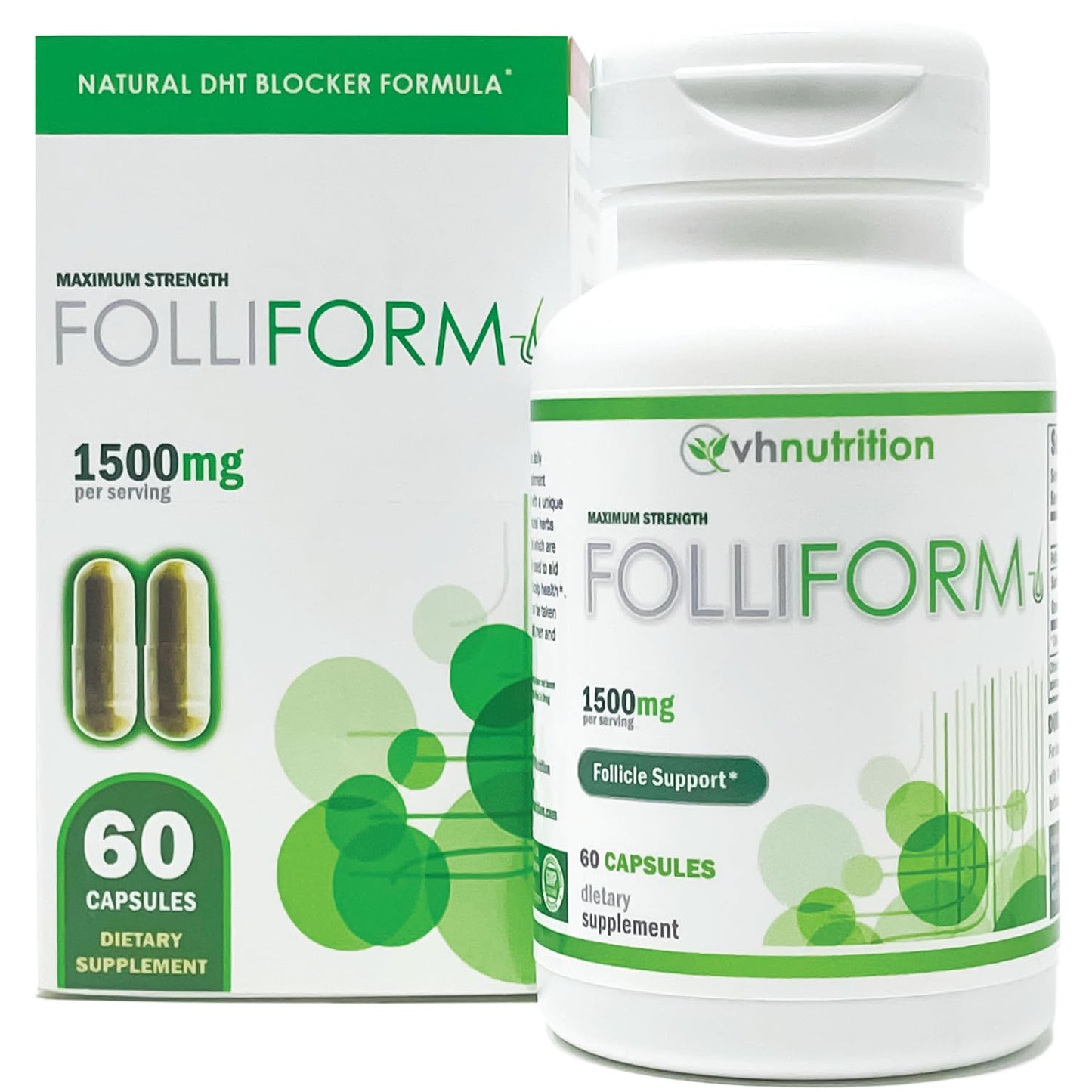 VH Nutrition FOLLIFORM Capsules, 60 Count