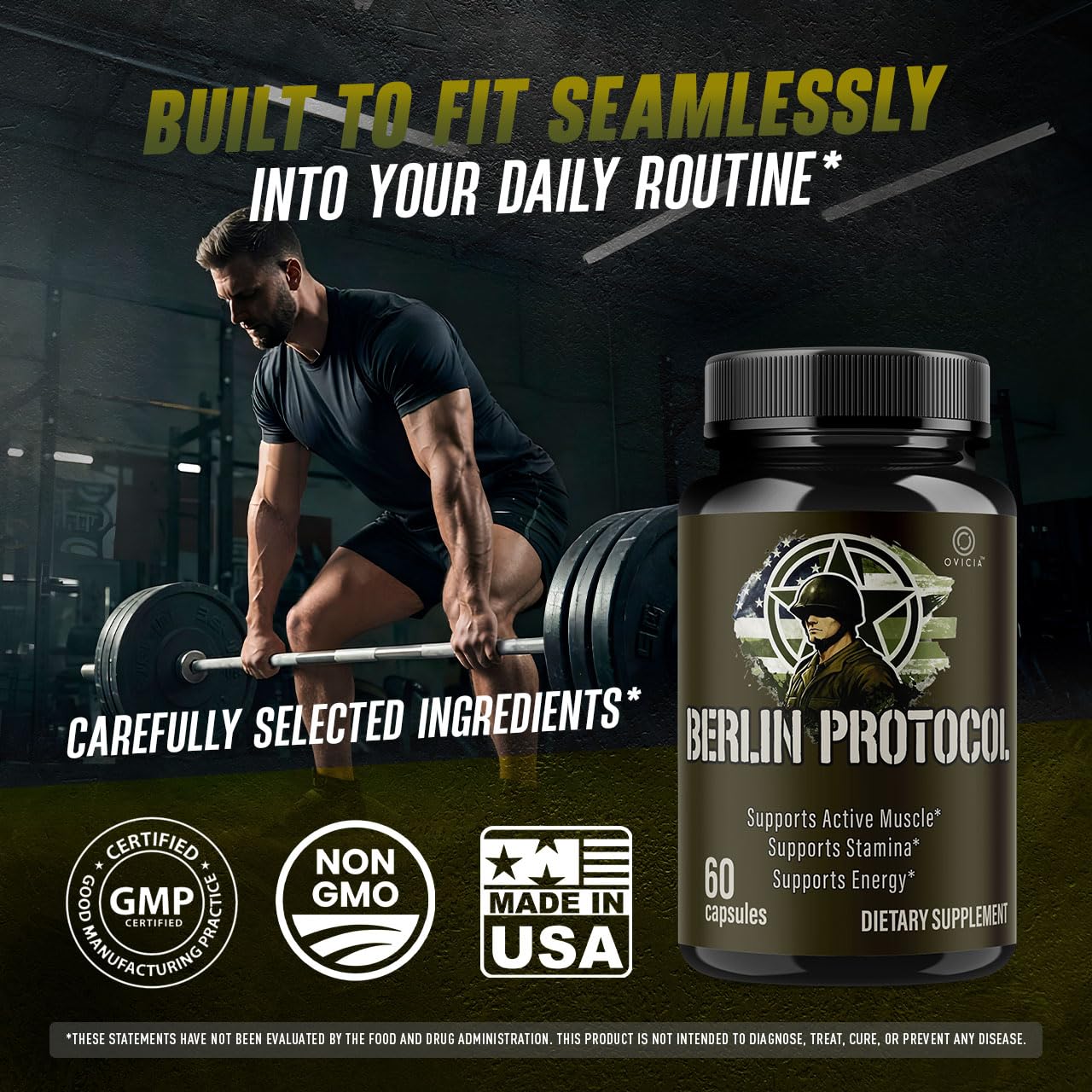 OVICIA Berlin Protocol Capsules 180 Capsules