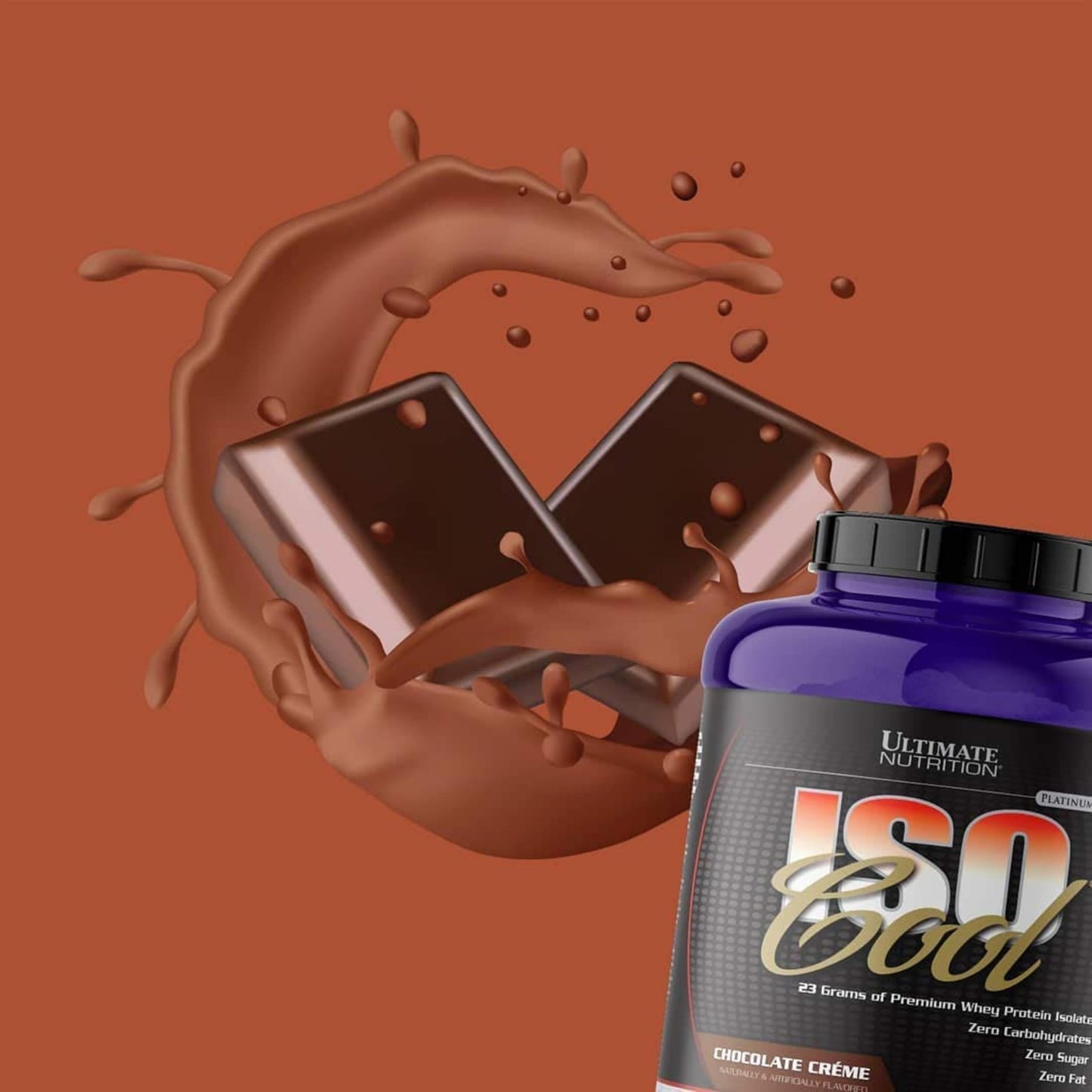 Ultimate Nutrition ISO Cool Whey Isolate Protein Powder, 80 Servings