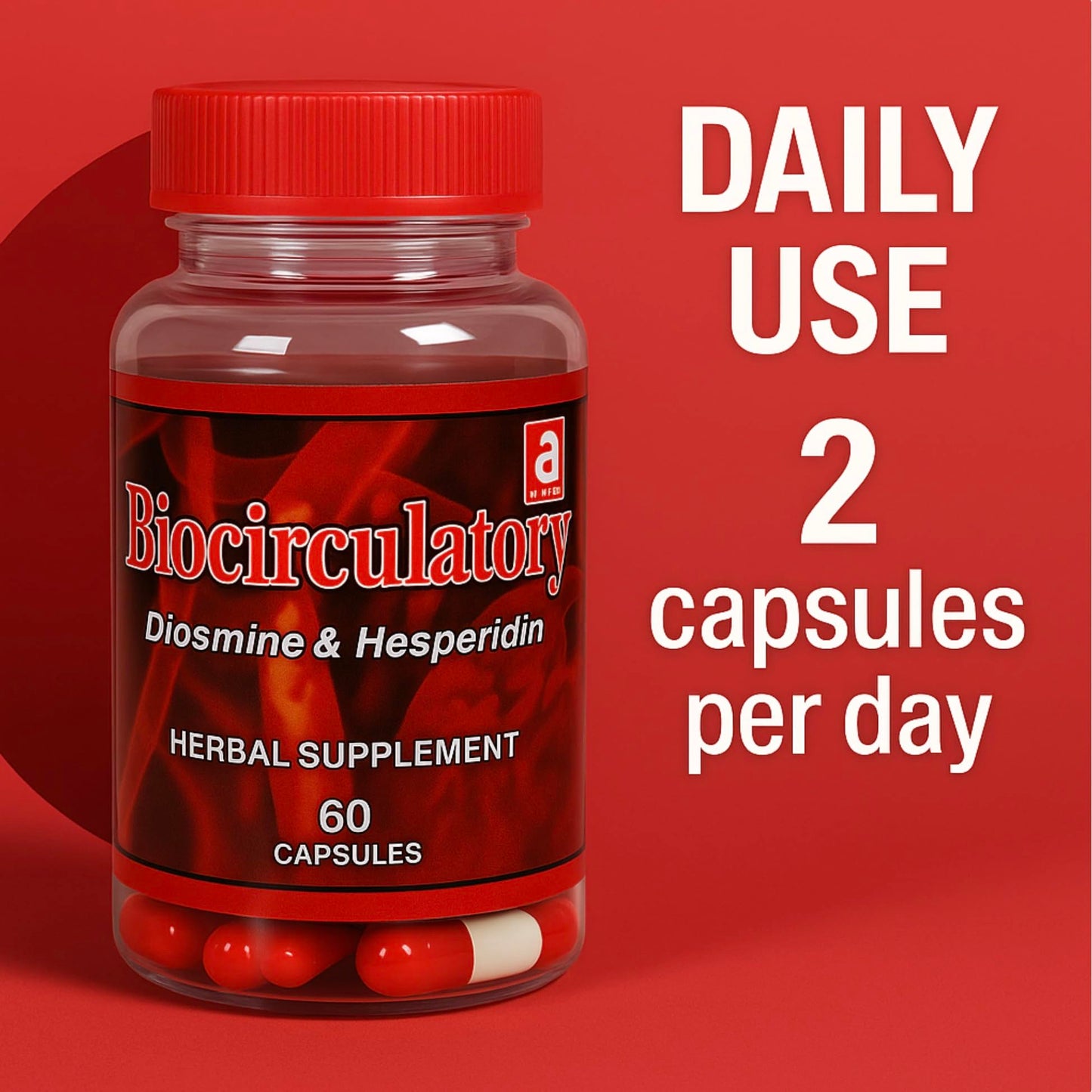 Generic Biocirculatory Capsule, 60 Count