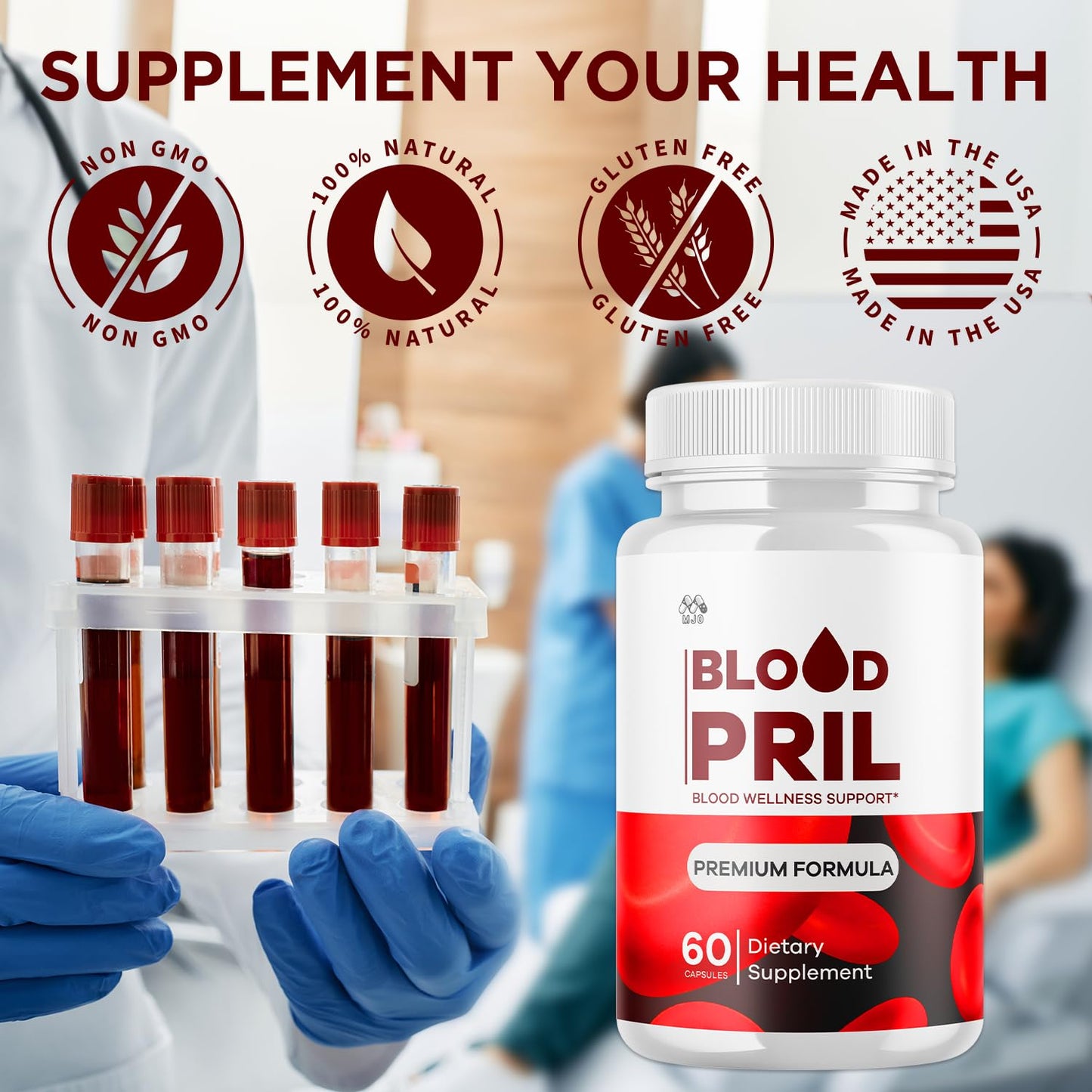 MJO BloodPril, 180 Capsules