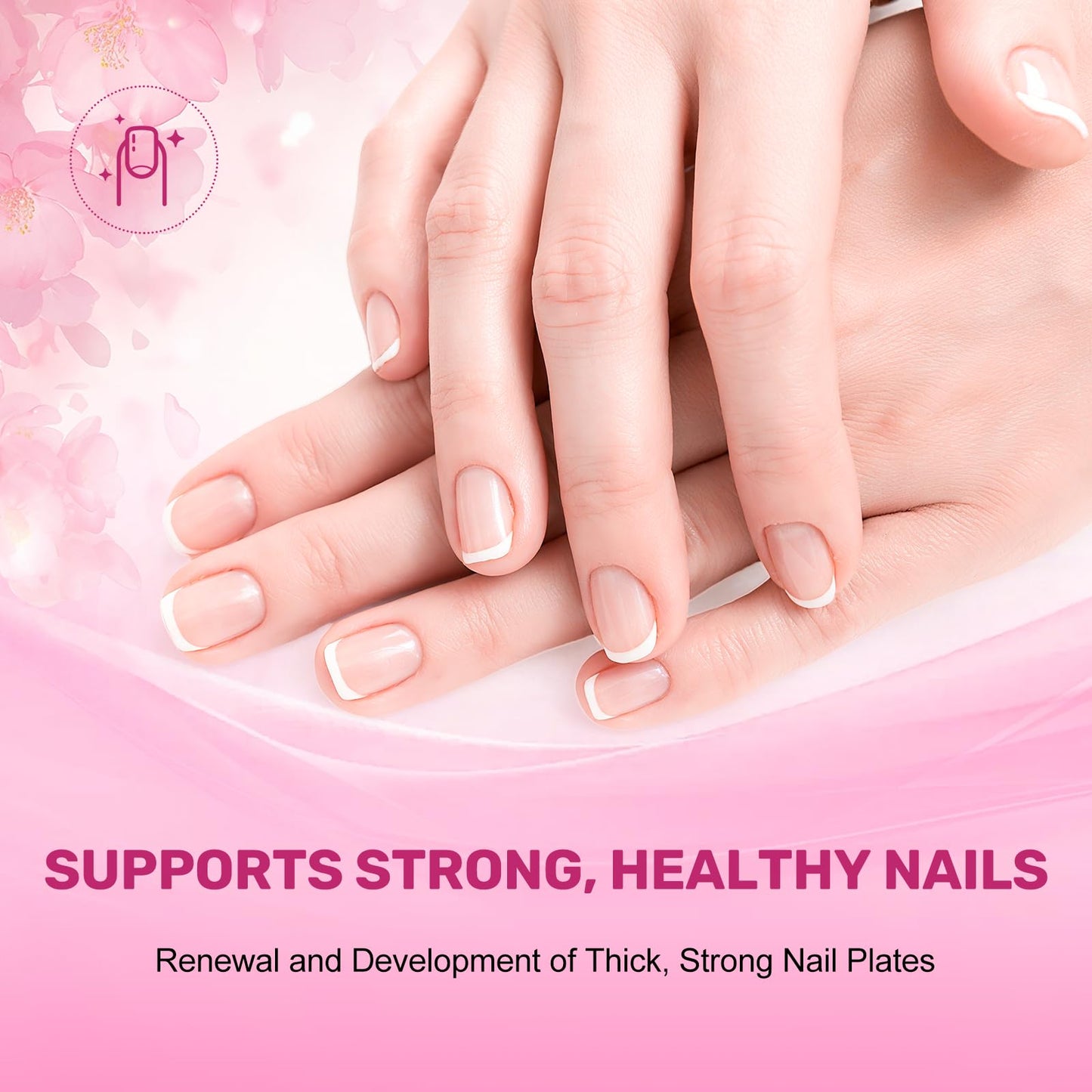 SCOLA Hair Skin and Nails Biotin 10,000mcg Gummies 120 Count