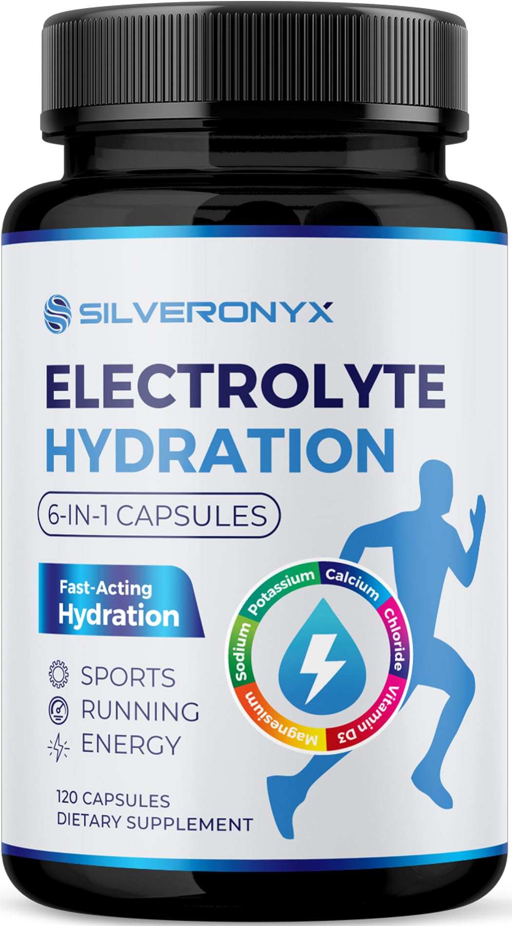 Silveronyx Electrolytes Supplement Capsule 120 Capsules