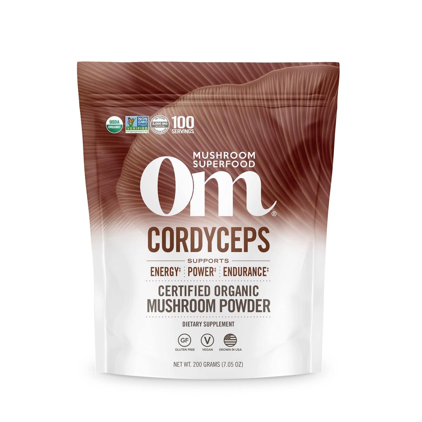 OM Mushroom Superfood Cordyceps Powder 7.04 oz