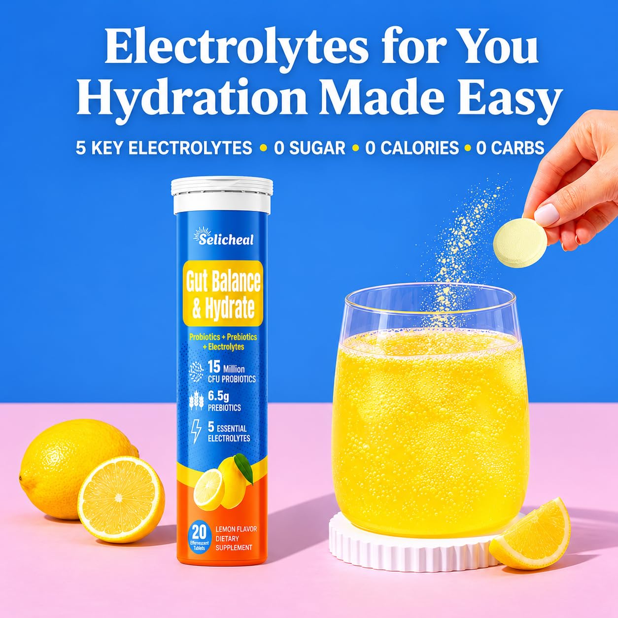 Selicheal Electrolyte Tablets, 60 Tablets