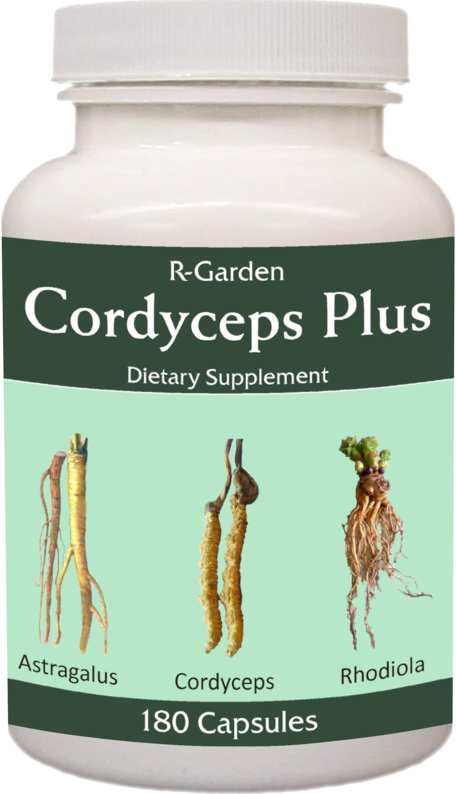 R-Garden Cordyceps Plus Capsules 180 Count