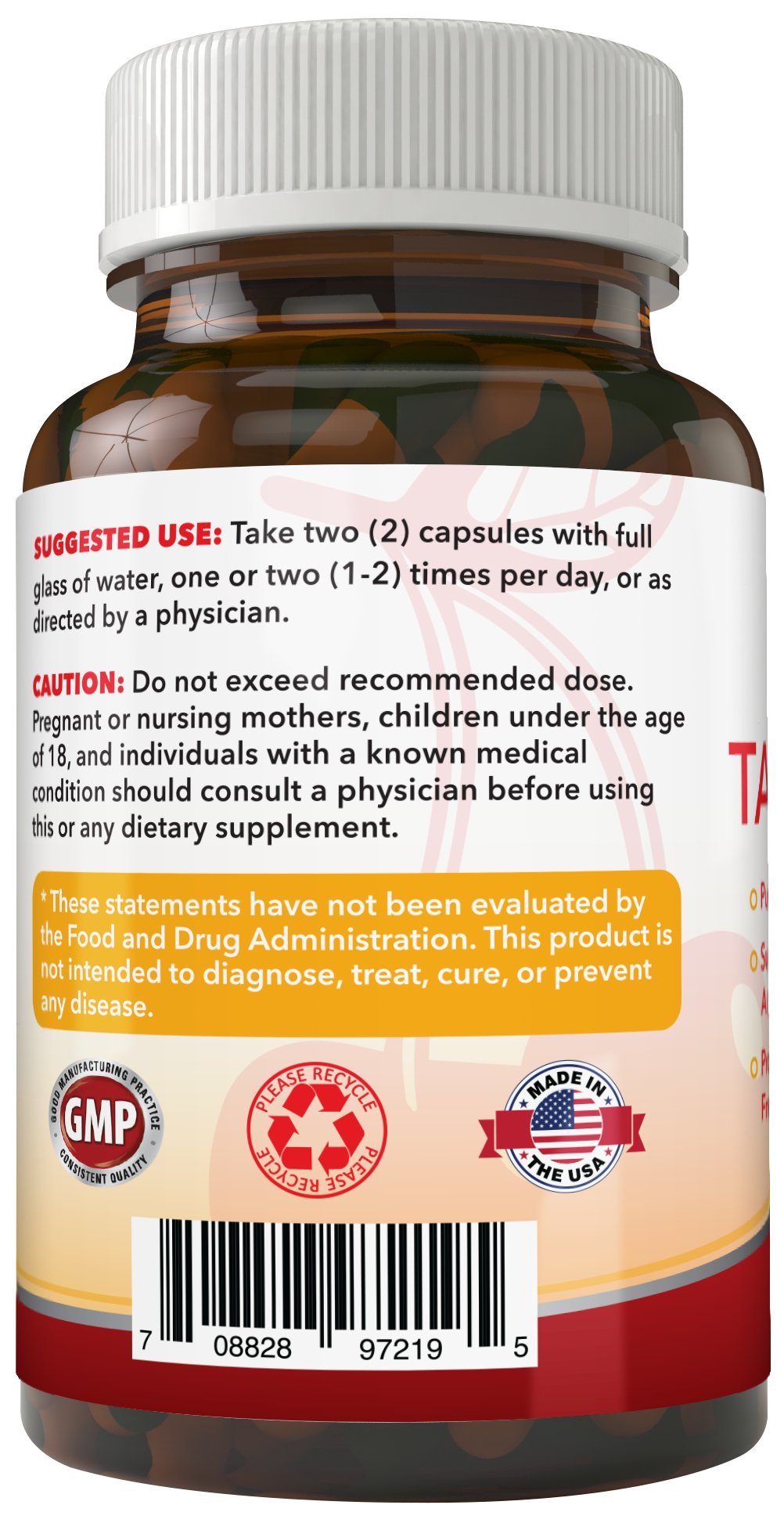PURELY beneficial Tart Cherry Capsules, Montmorency Tart Cherry Extract, Dietary Supplement, Plant-Based, 120 Capsules