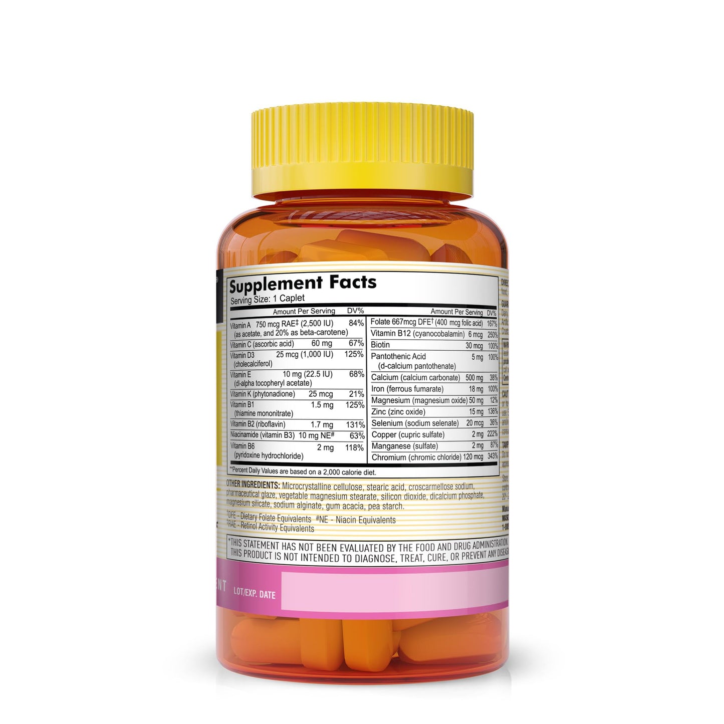 Mason Natural Women's Daily Multi Formula Caplets, 270 Count