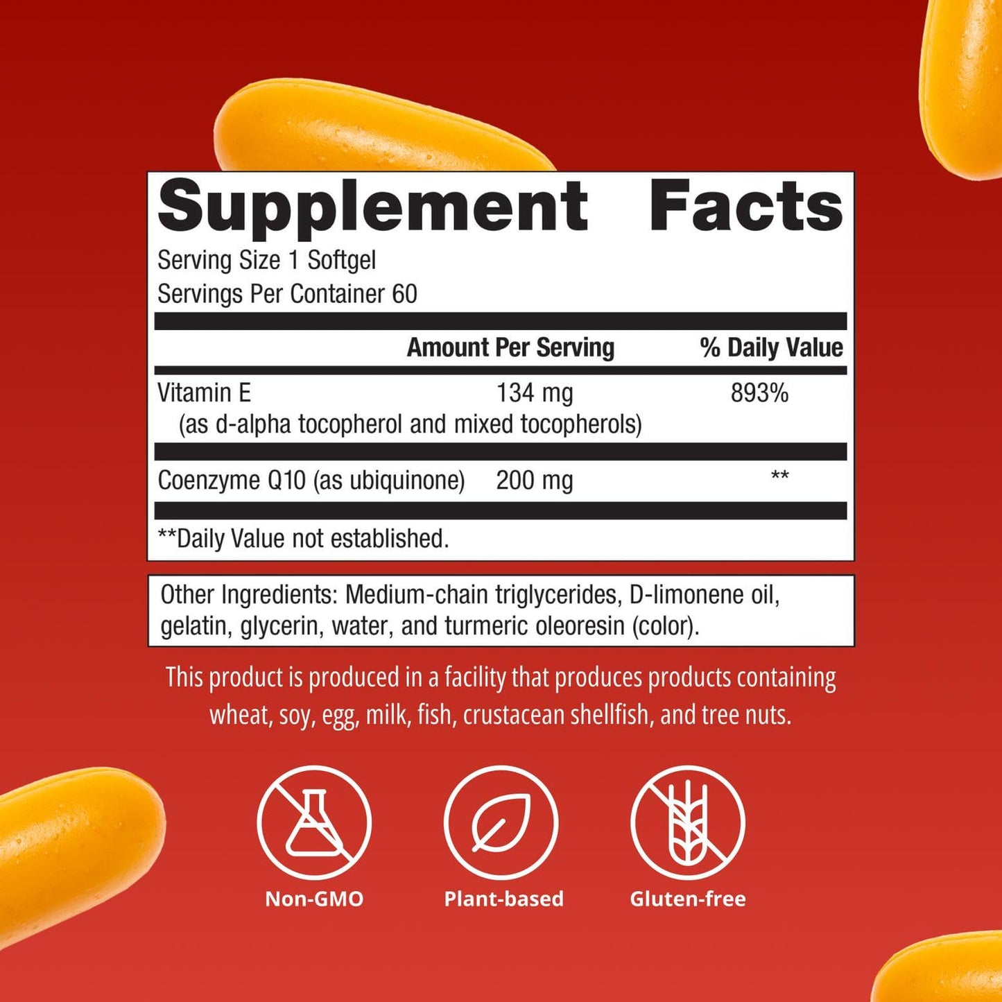 Metagenics CoQ10 ST-200 Supplement Softgels 60