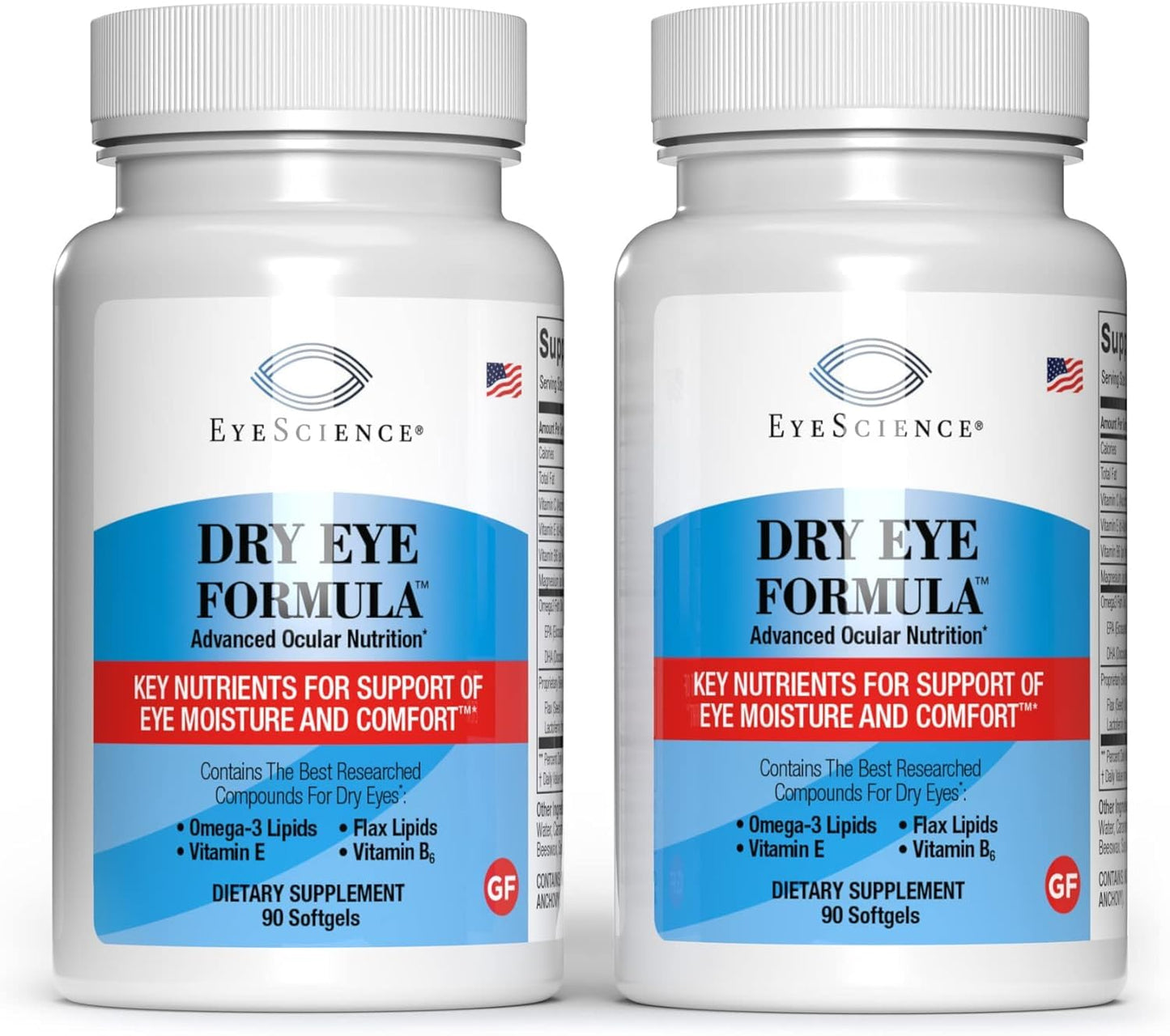EyeScience Dry Eye Formula Softgels 180 Count