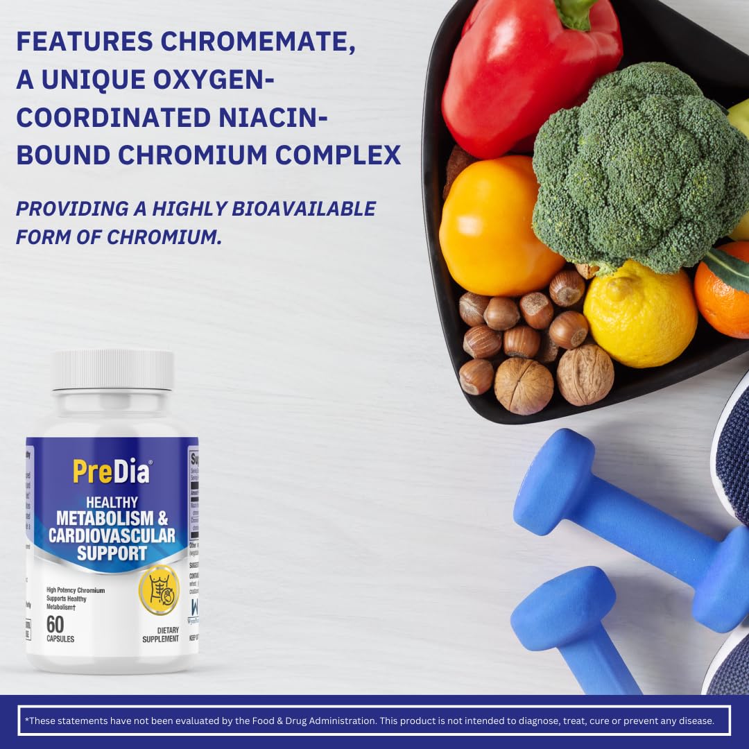 PREDIA PreDia Healthy Metabolism & Cardiovascular Support Health Capsule 1 Count