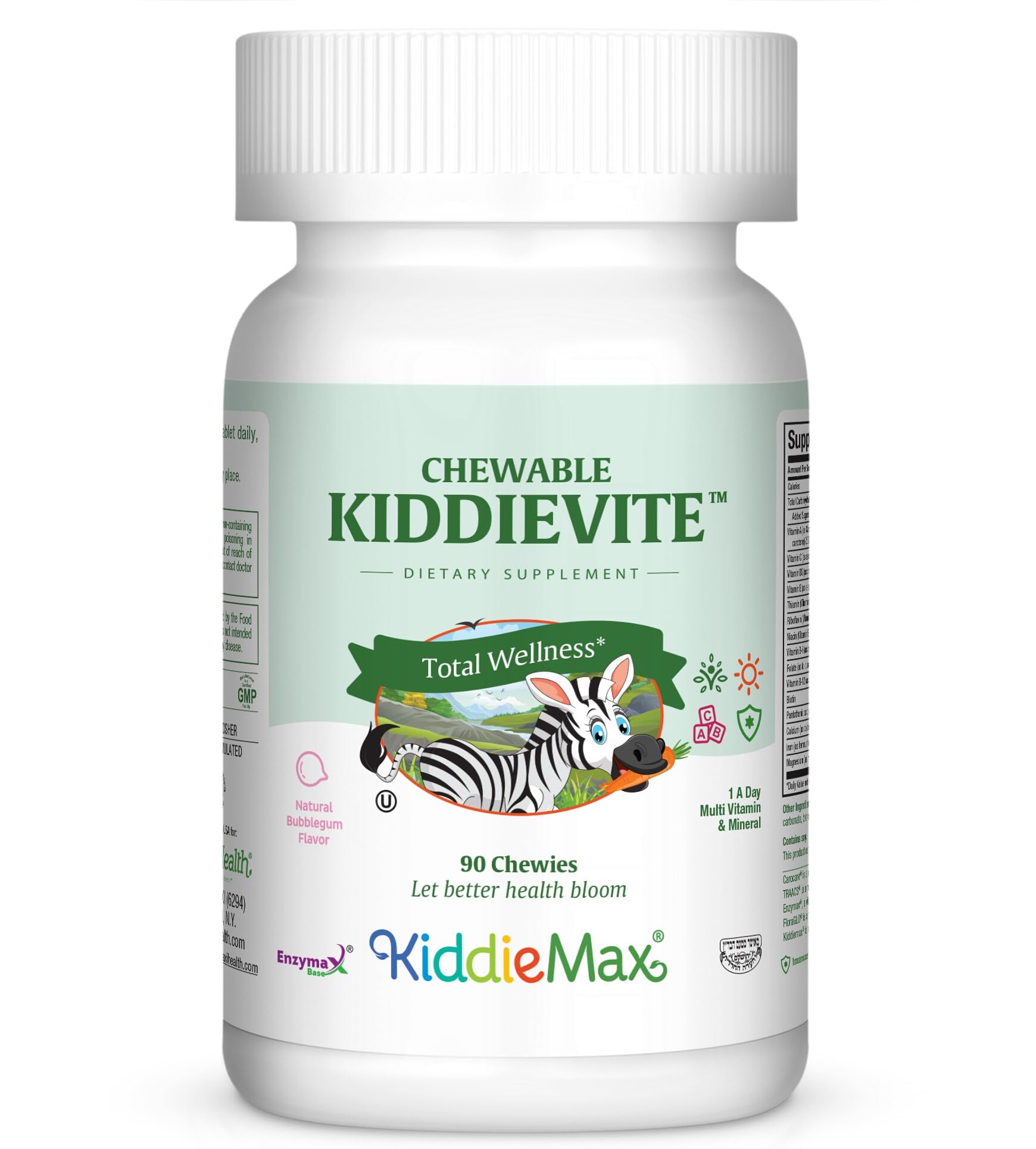 Maxi Health Kids Chewable Multivitamin Tablets, 90 Count