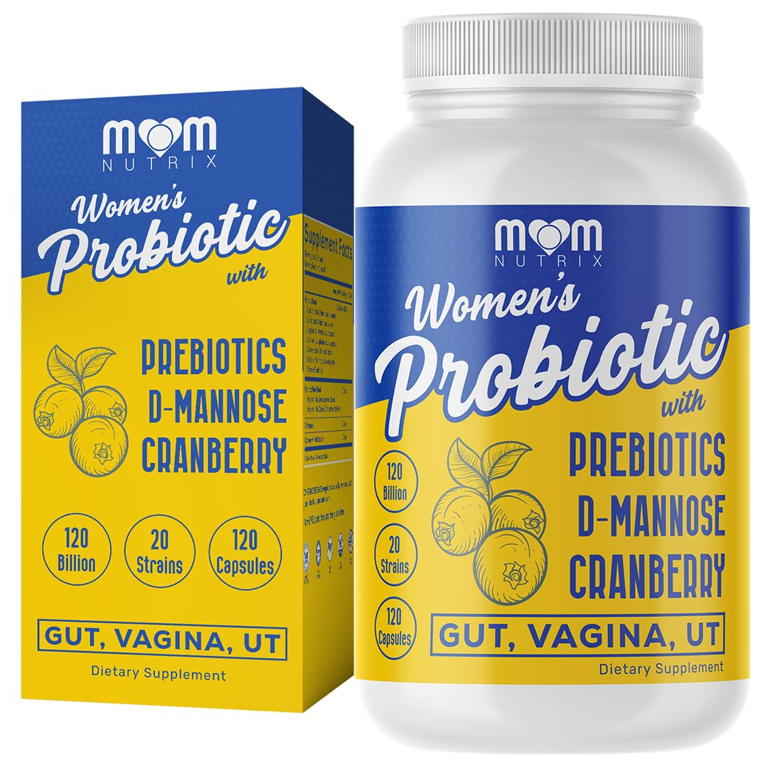 MOM NUTRIX Probiotic for Women Capsules, 120 Capsules