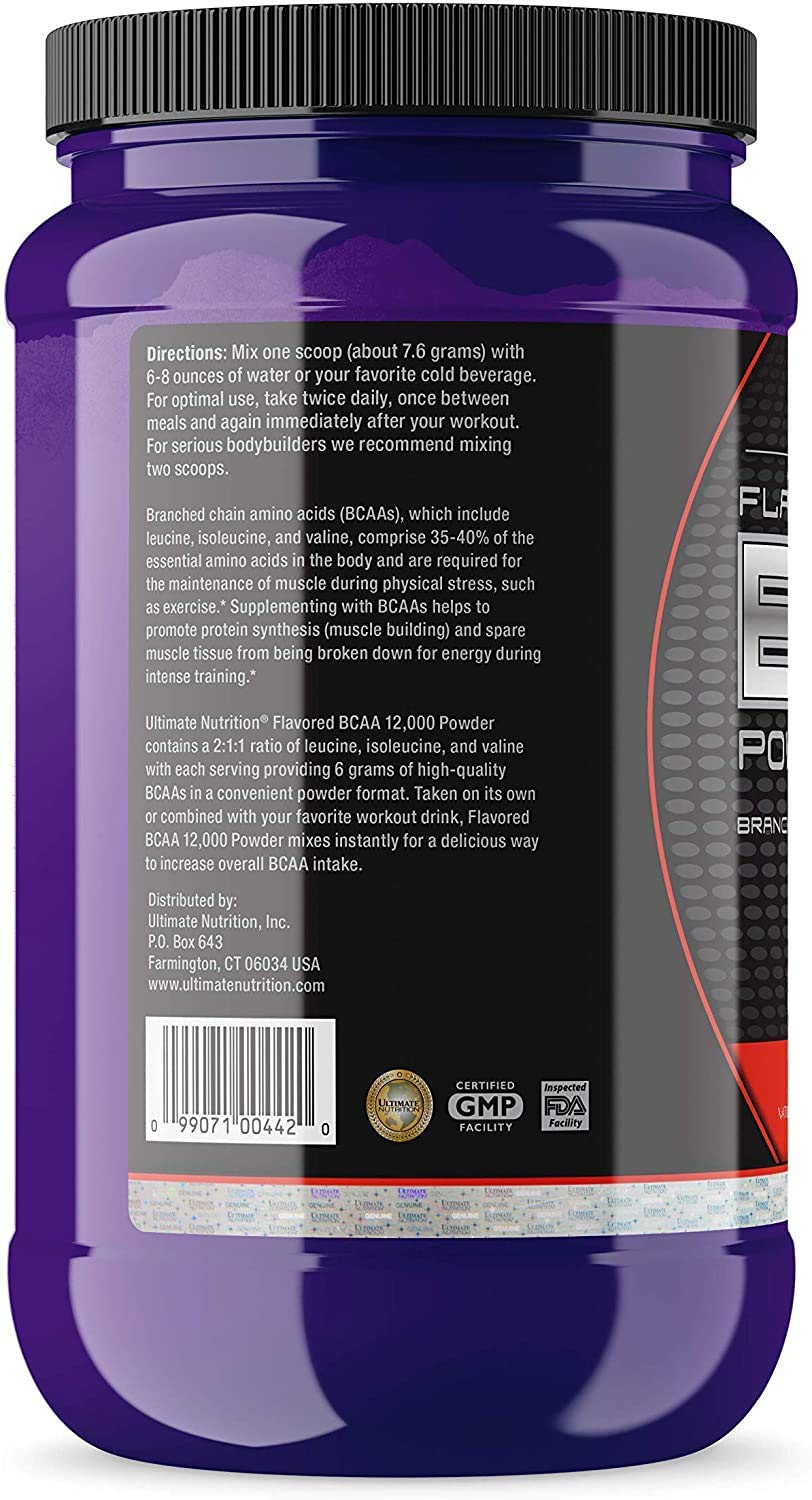 Ultimate Nutrition BCAA Powder 12000 16.1 Ounce