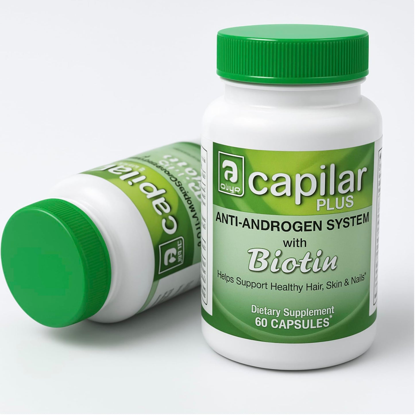 Generic Capilar Plus with Biotin Capsules, 60 Capsules