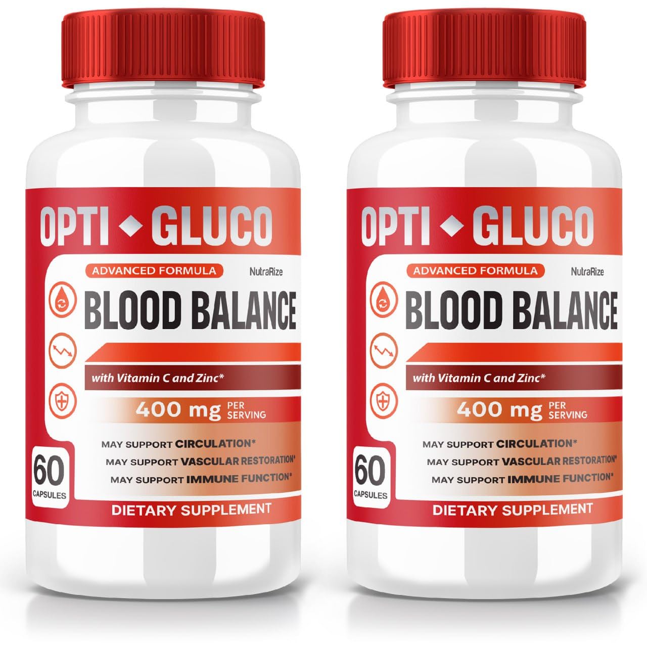 NutraRize Opti Gluco Capsules 120 Capsules