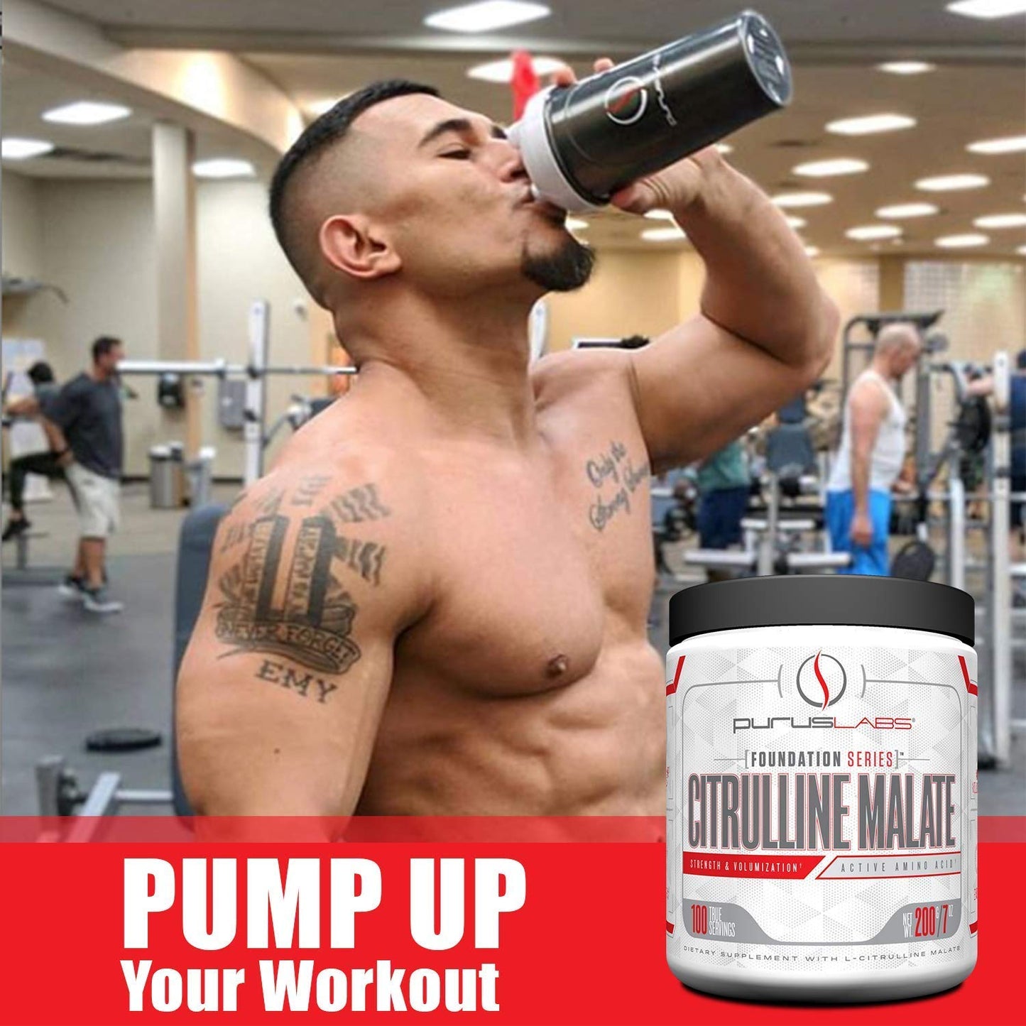 Purus Labs Foundation Series Citrulline Malate Powder, 100 Servings