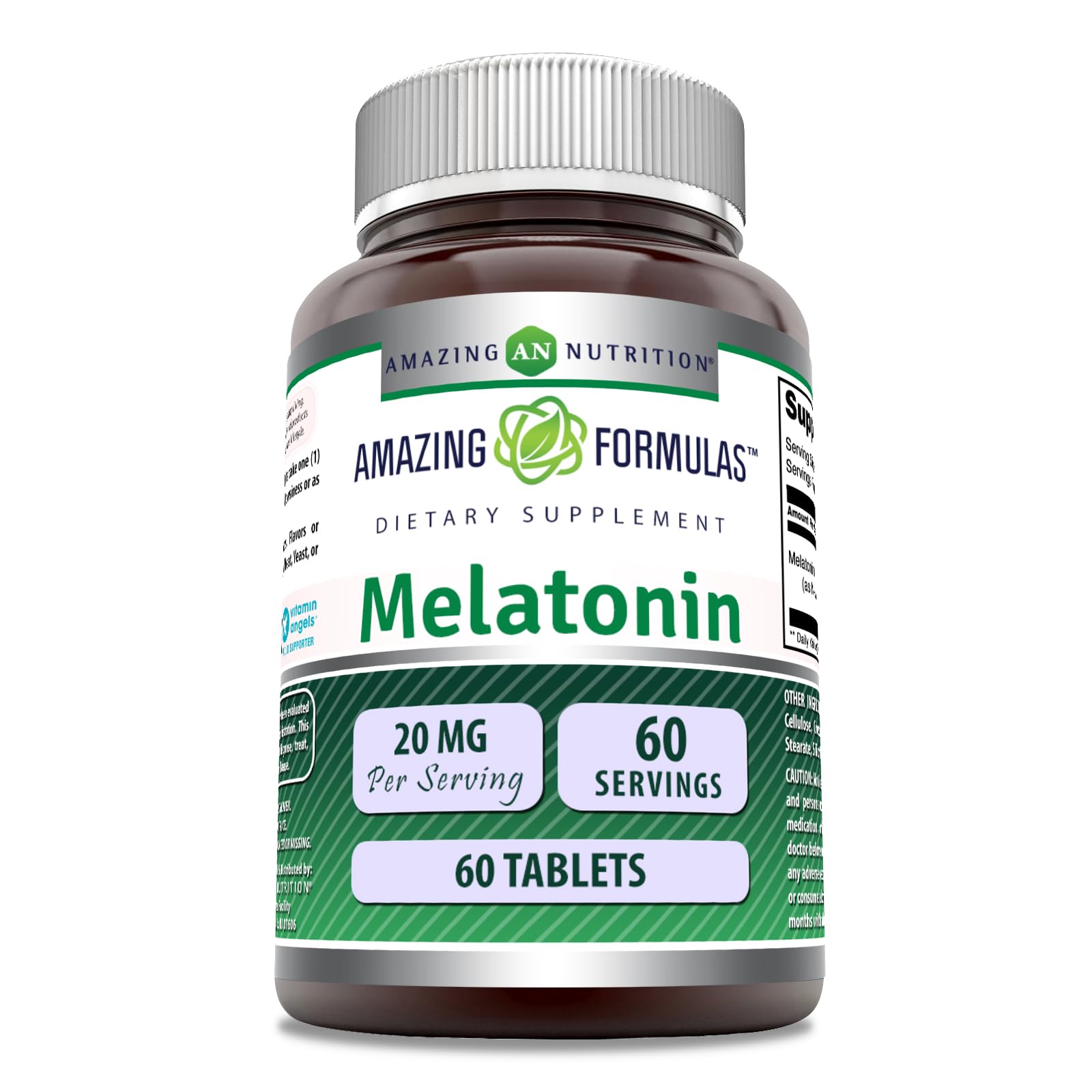 Amazing Nutrition Melatonin Supplement Tablet 60 Count