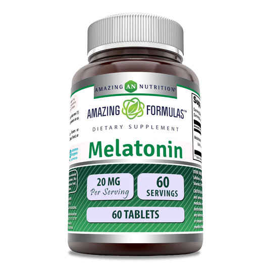 Amazing Nutrition Melatonin Supplement Tablet 60 Count