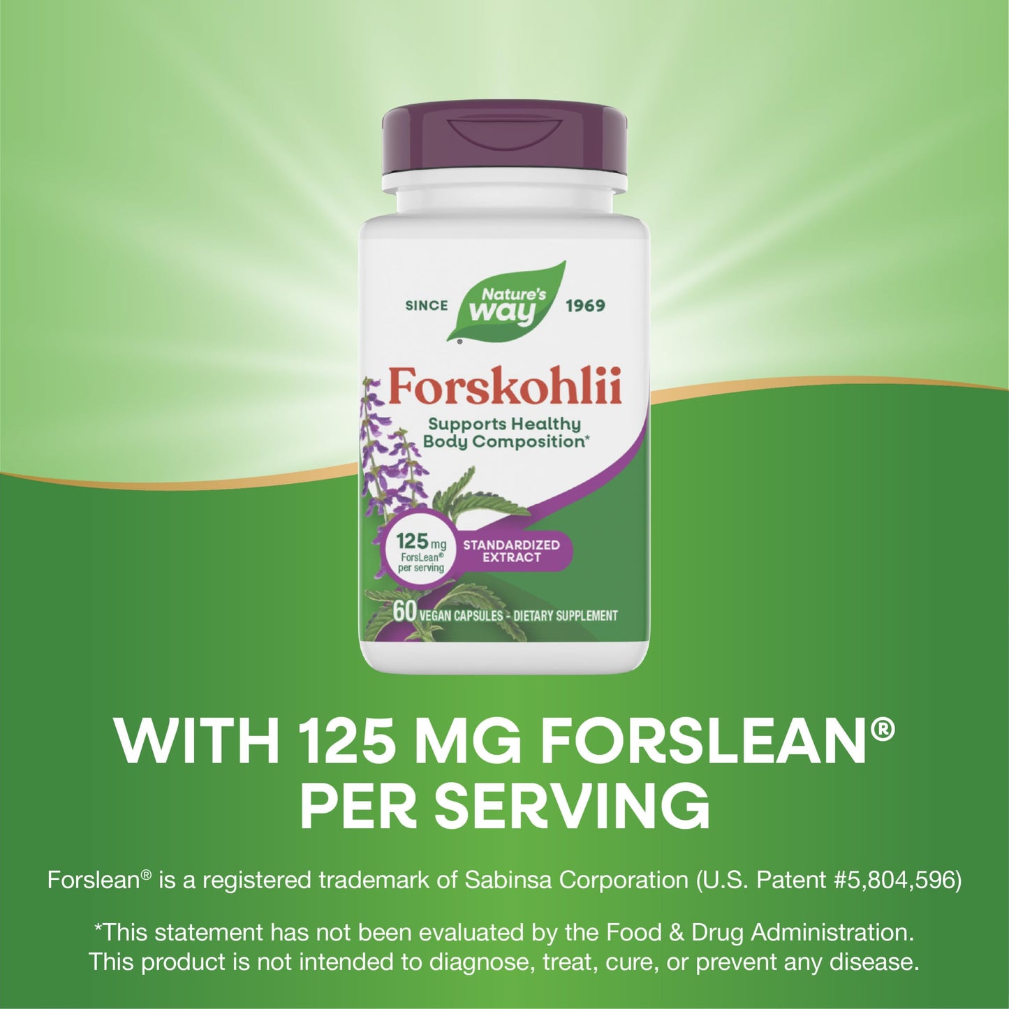 Nature's Way Forskohlii Capsules, 60 Count