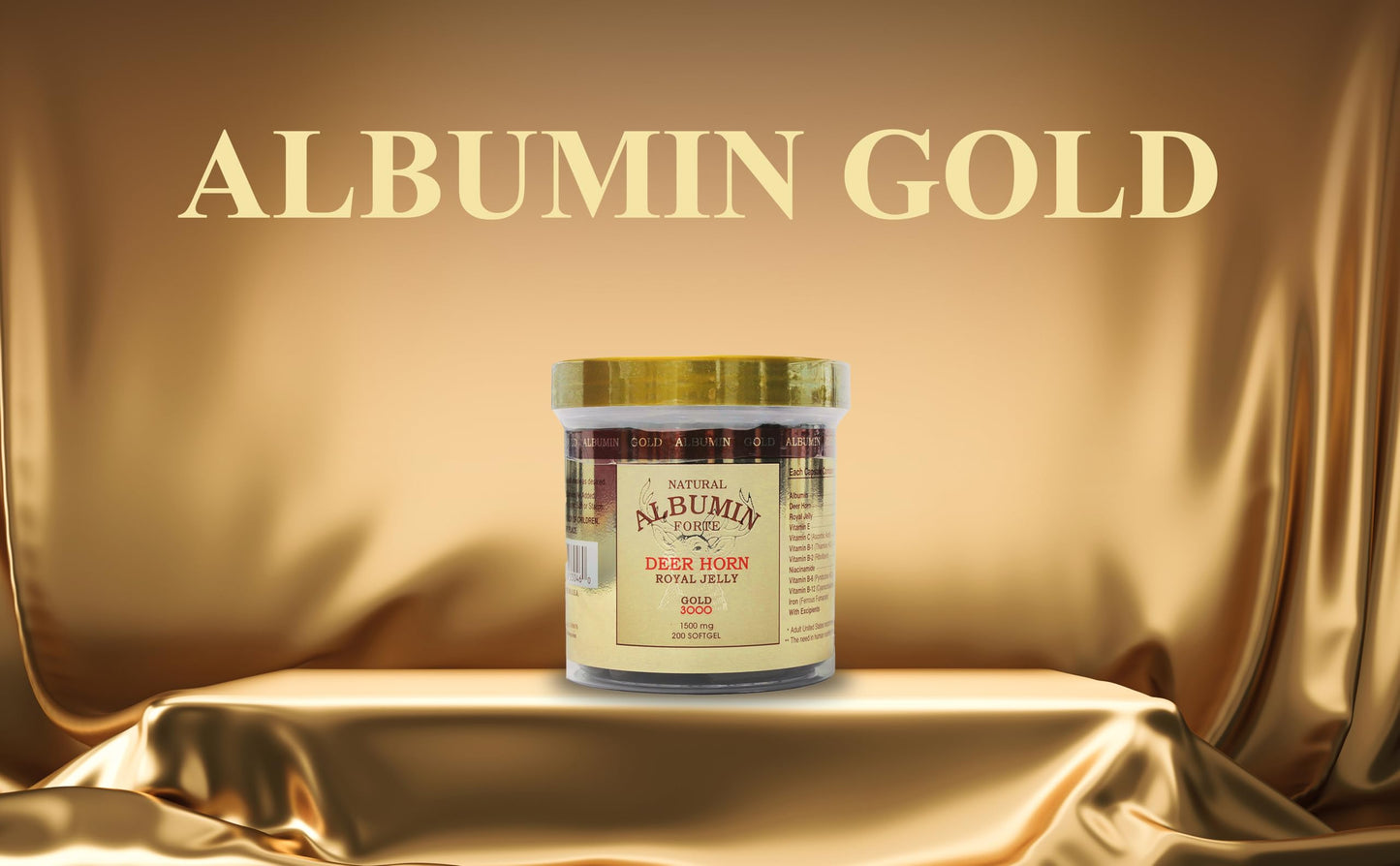 CGMLABS Albumin Forte Deer Horn Royal Jelly Softgel 200