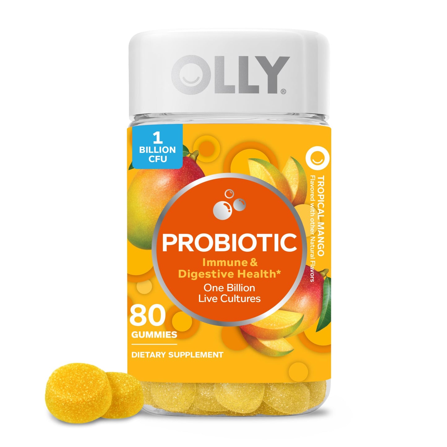 OLLY Probiotic Gummy 80 Count