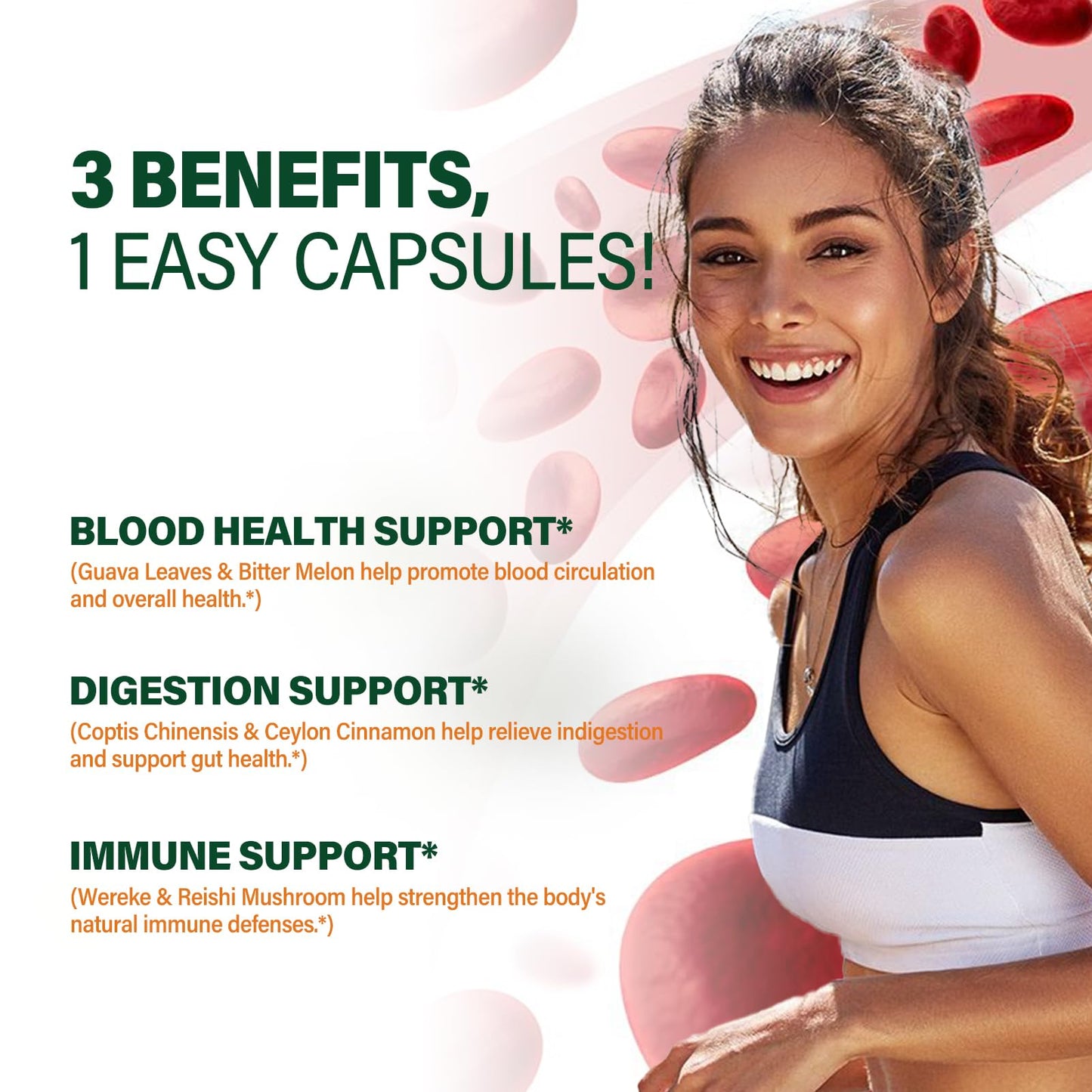 DetoxenNATURE Guava Leaves Extract Capsules 90 Count