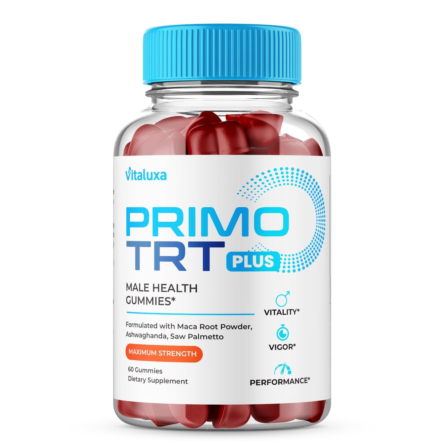 Vitaluxa Primo TRT Gummies 60 Count