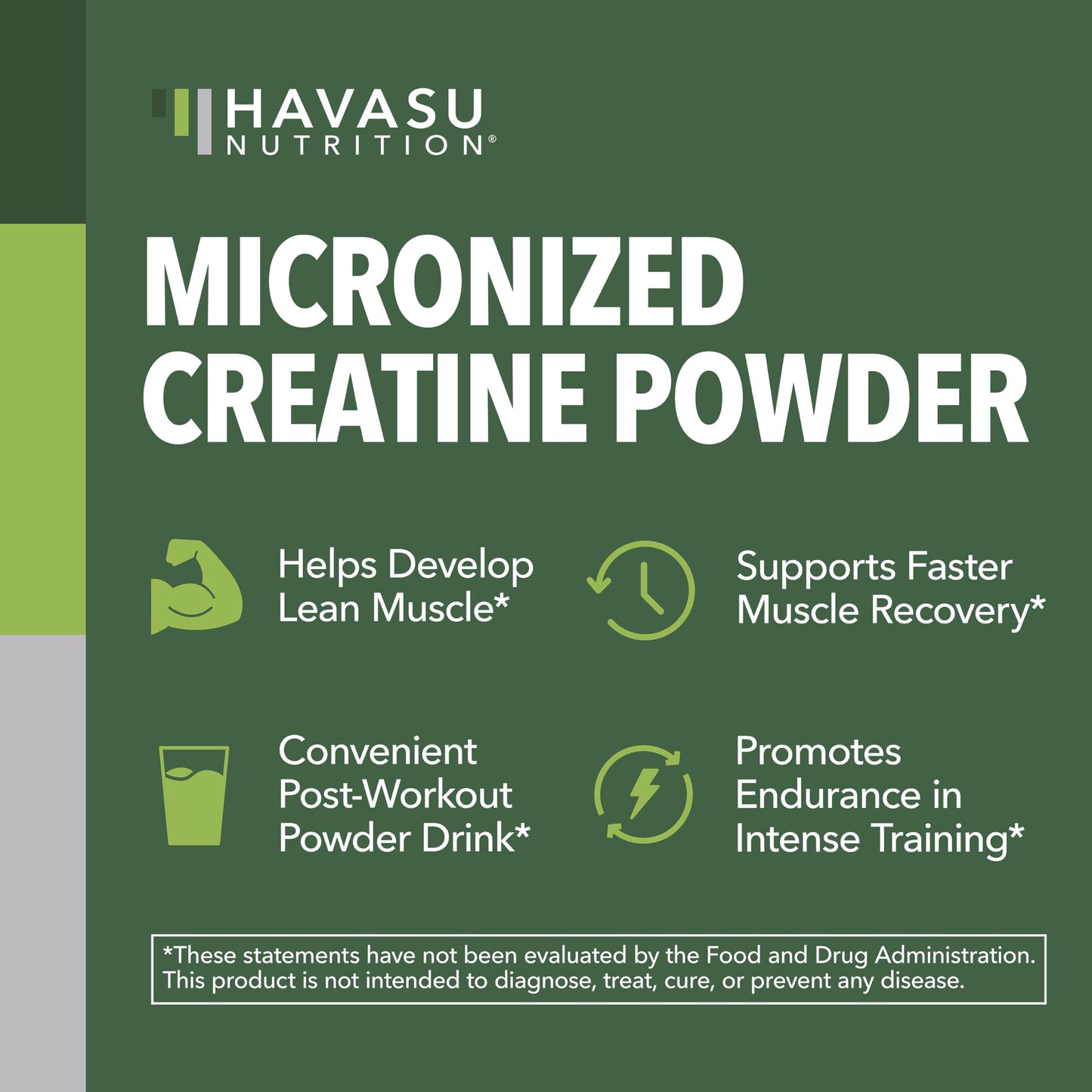HAVASU NUTRITION Creatine Powder 10.6 oz