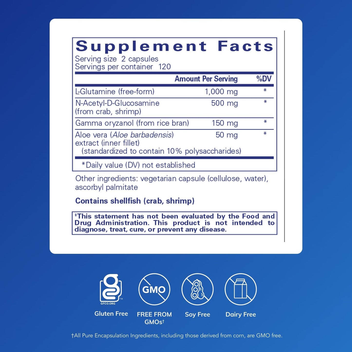 Pure Encapsulations G.I. Integrity 240 Capsules