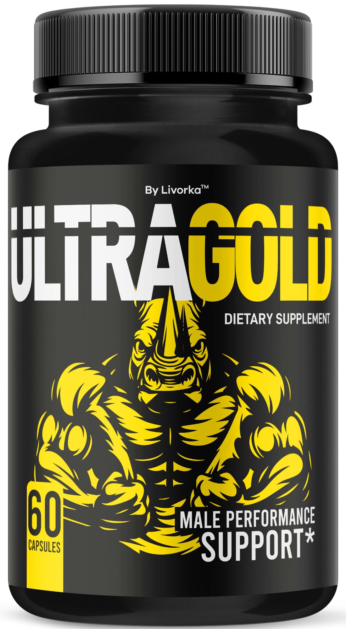 LIVORKA Ultra Gold Multivitamin Capsules 60 Count