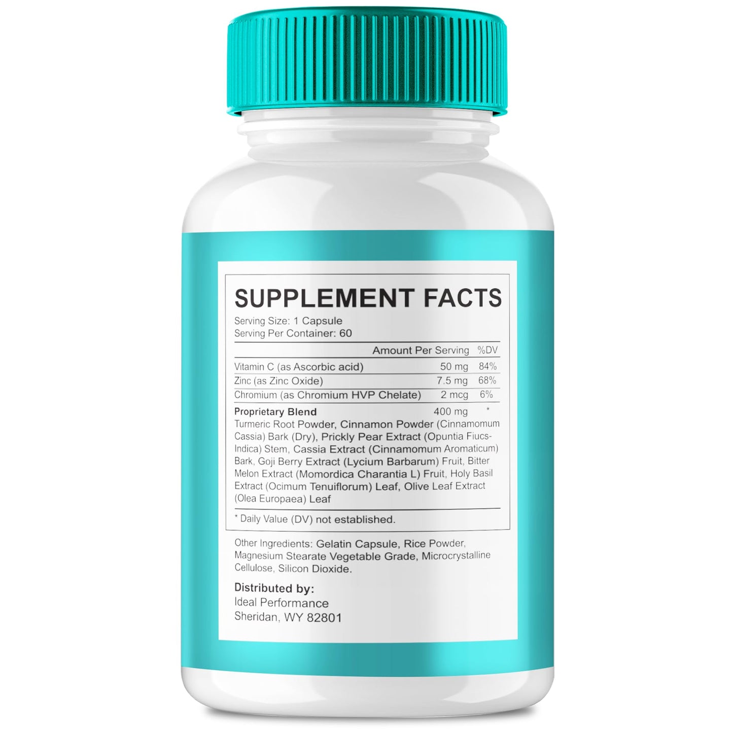 IDEAL PERFORMANCE Teniva Blood Balance Capsules, 60 Count