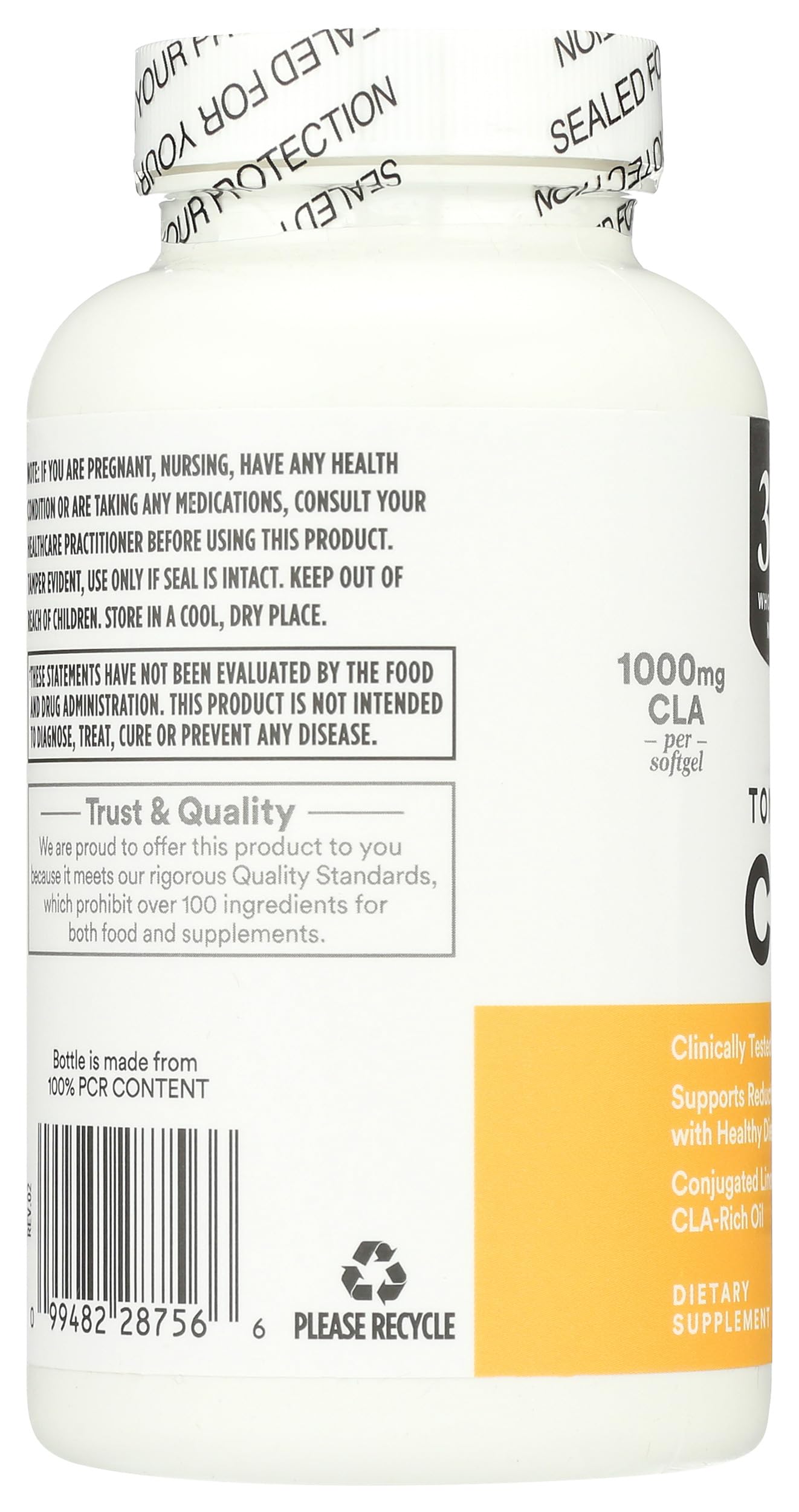 365 by Whole Foods Market CLA (Tonalin) 1300mg Tablets, 90 Count