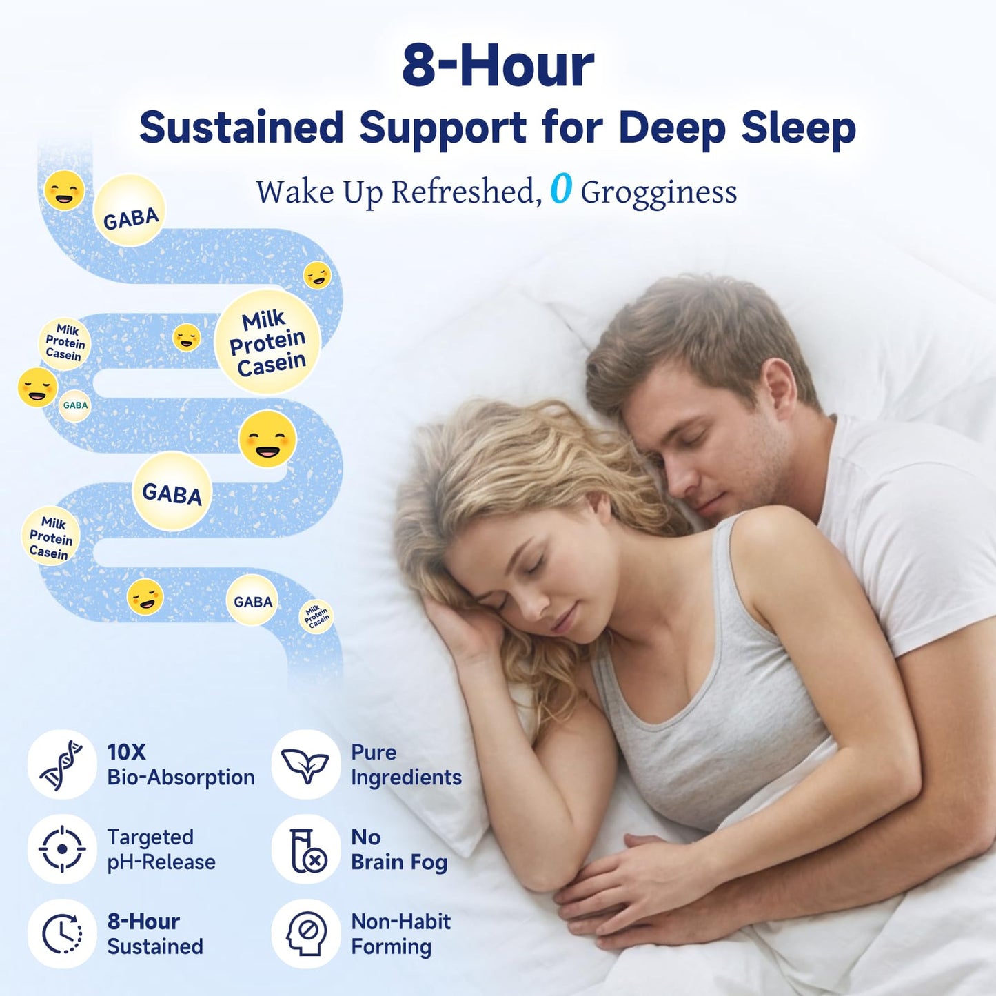 NatureU Melatonin Free Sleep Supplement for Adults Tablet, 15 Tablets
