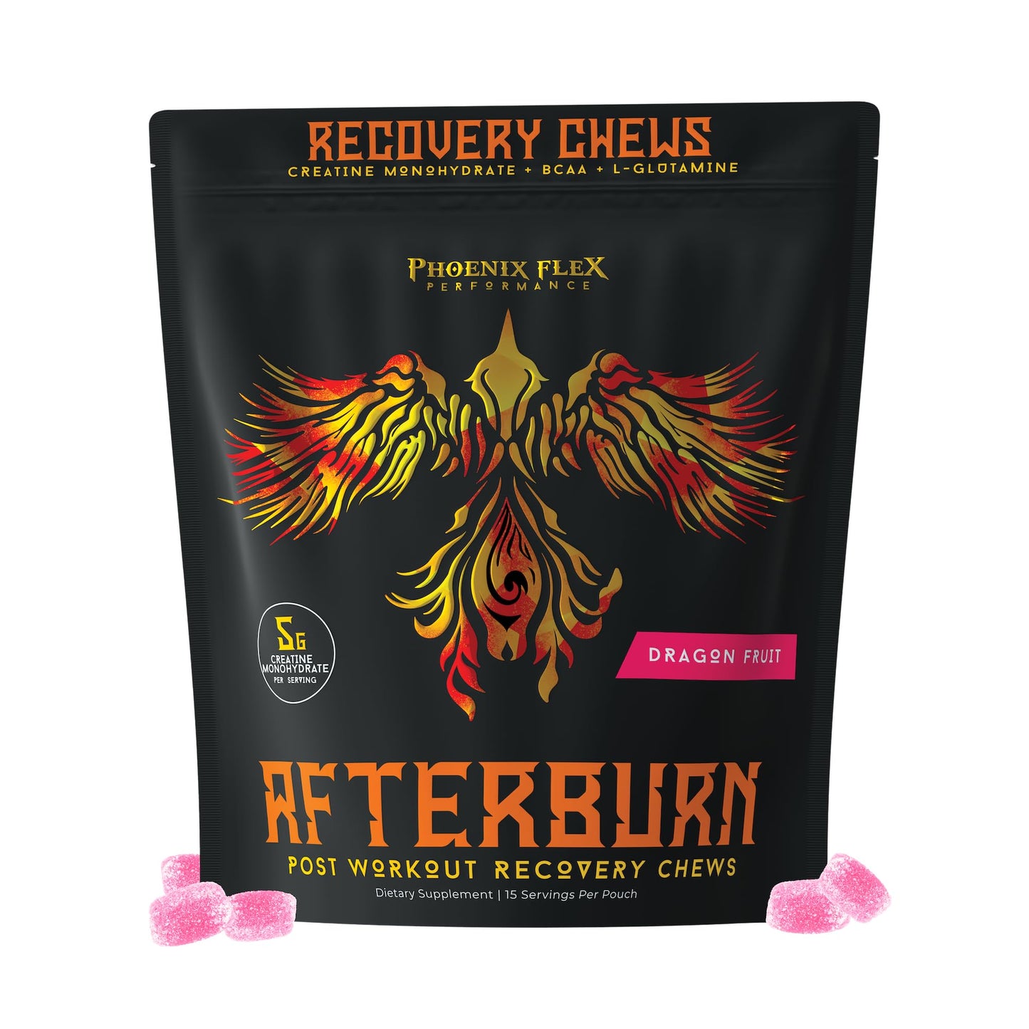 PHOENIX FLEX PERFORMANCE After Burn Creatine Monohydrate Chews Chewable 1 Count