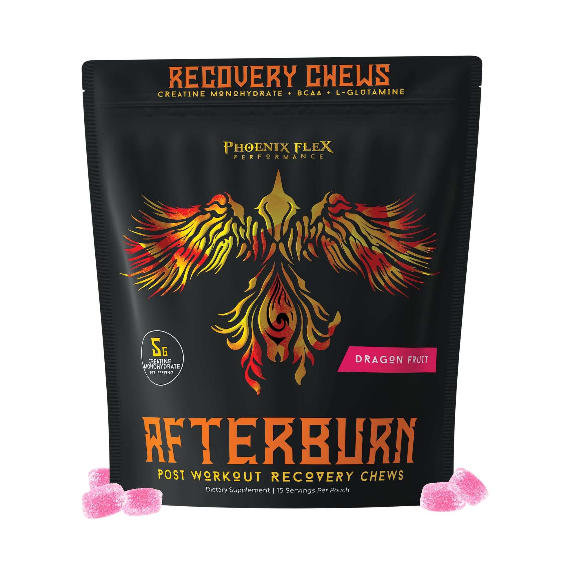 PHOENIX FLEX PERFORMANCE After Burn Creatine Monohydrate Chews Chewable 1 Count