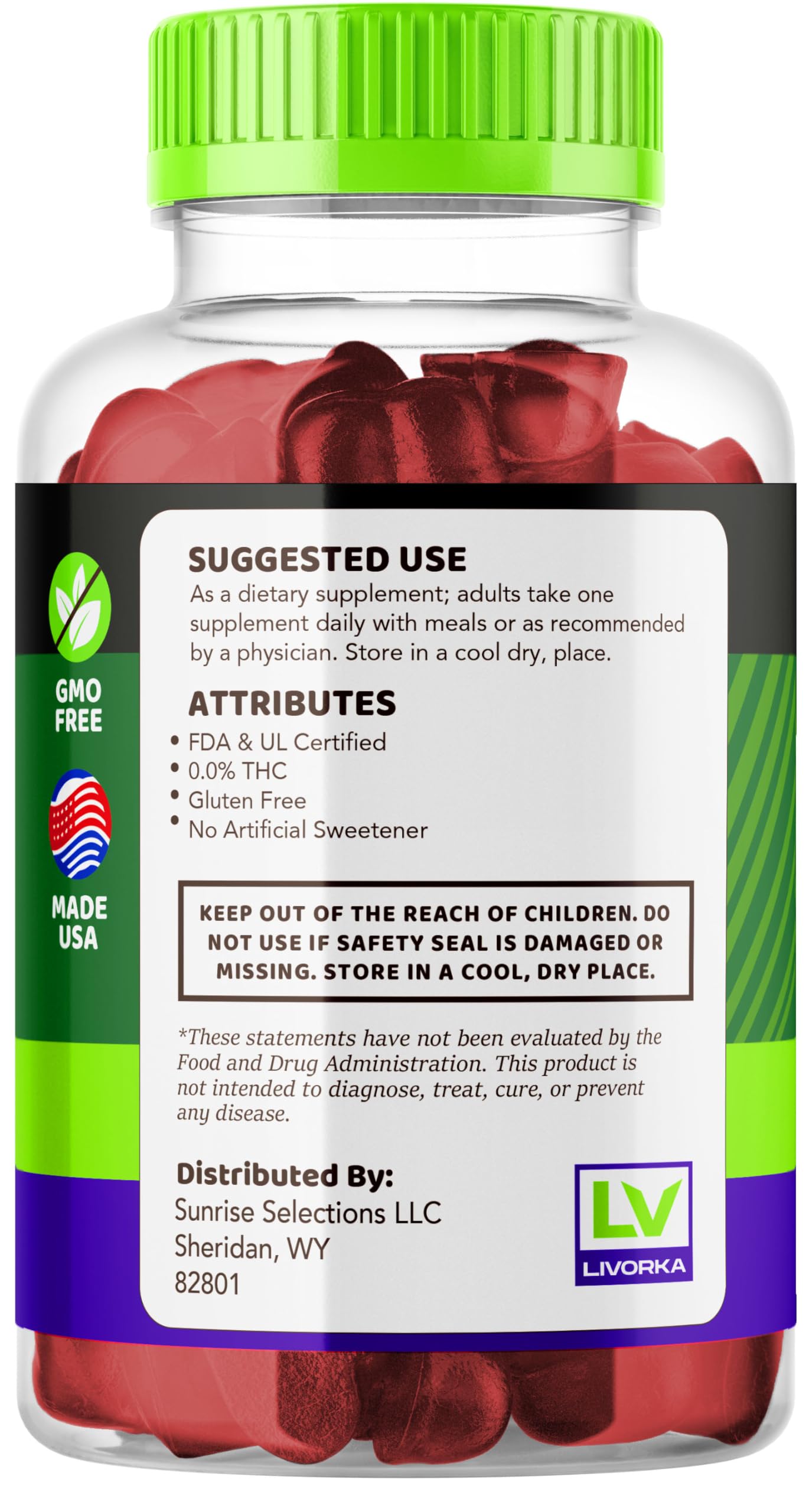 LIVORKA VirilPlex XL 60 Gummies