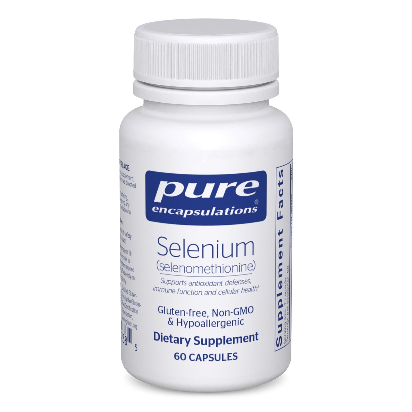 Pure Encapsulations Selenium 200 mcg Capsule, 60 Count