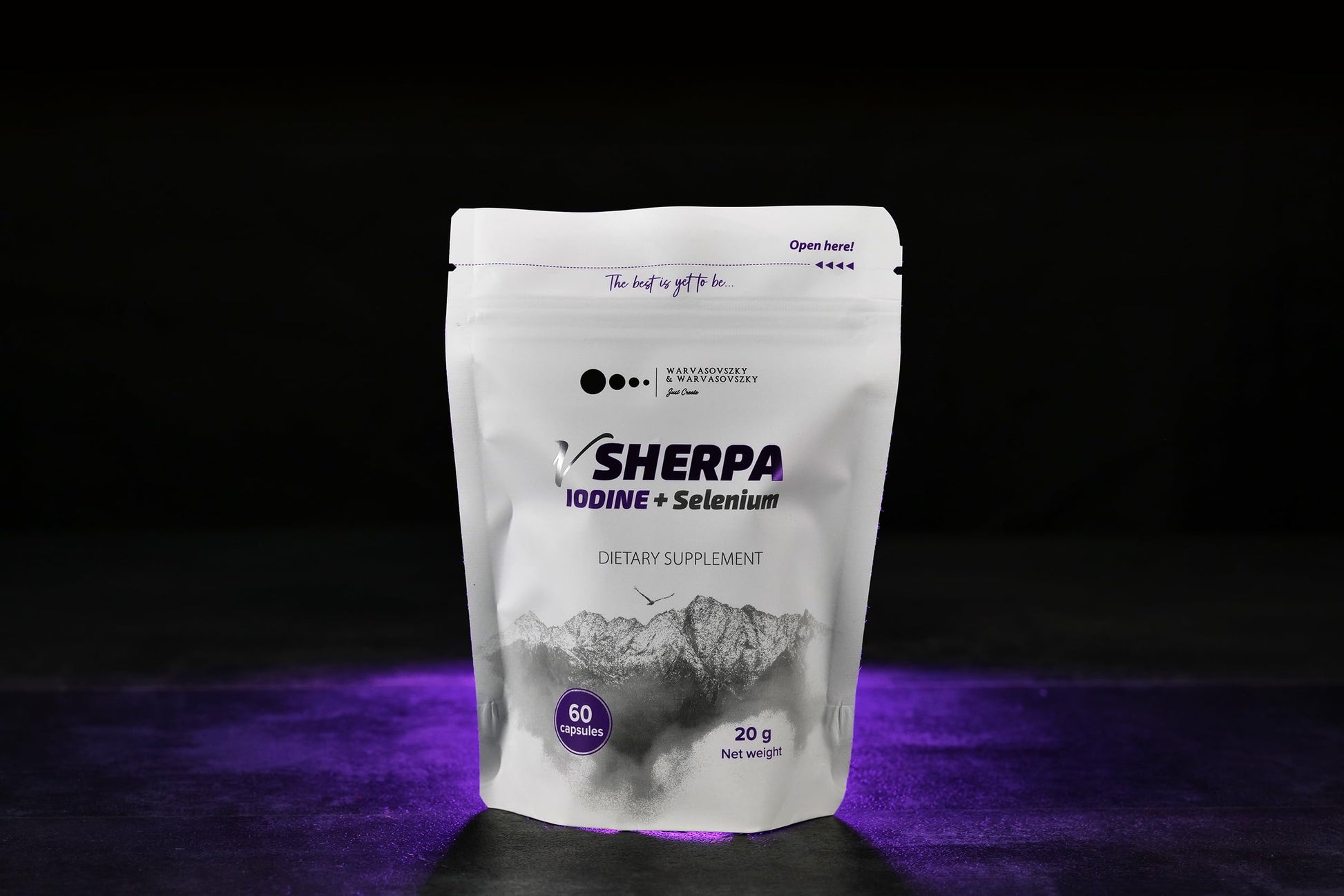 vSherpa Iodine + Selenium Capsules 60 Count