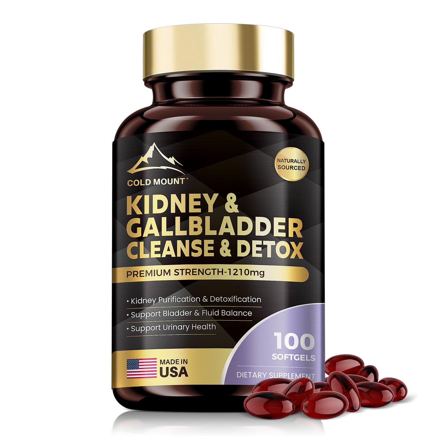 MEGNETA Kidney Cleanse Supplement Capsule 100 Count