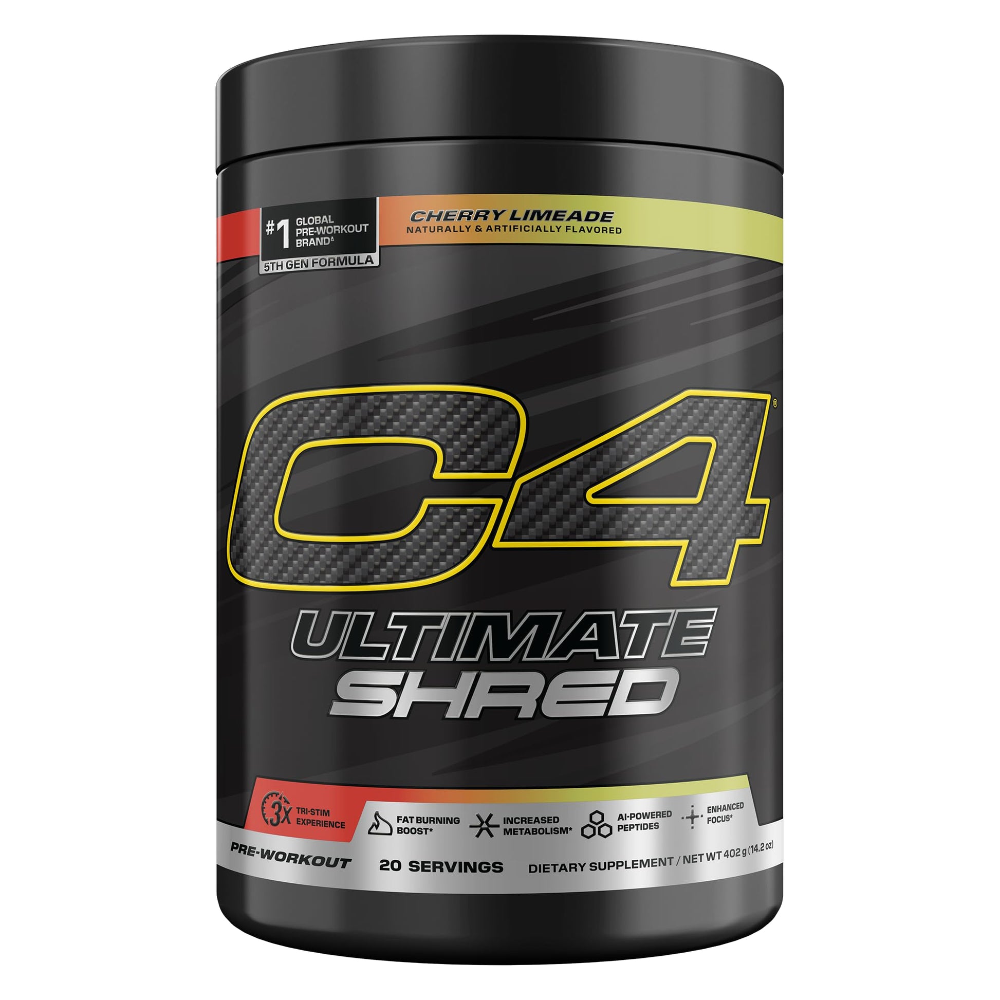 C4 Ultimate Shred Pre Workout Powder 14.2 oz