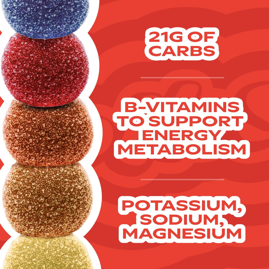 Jollos Energy Chews with Electrolytes & B Vitamins, 6 Chews