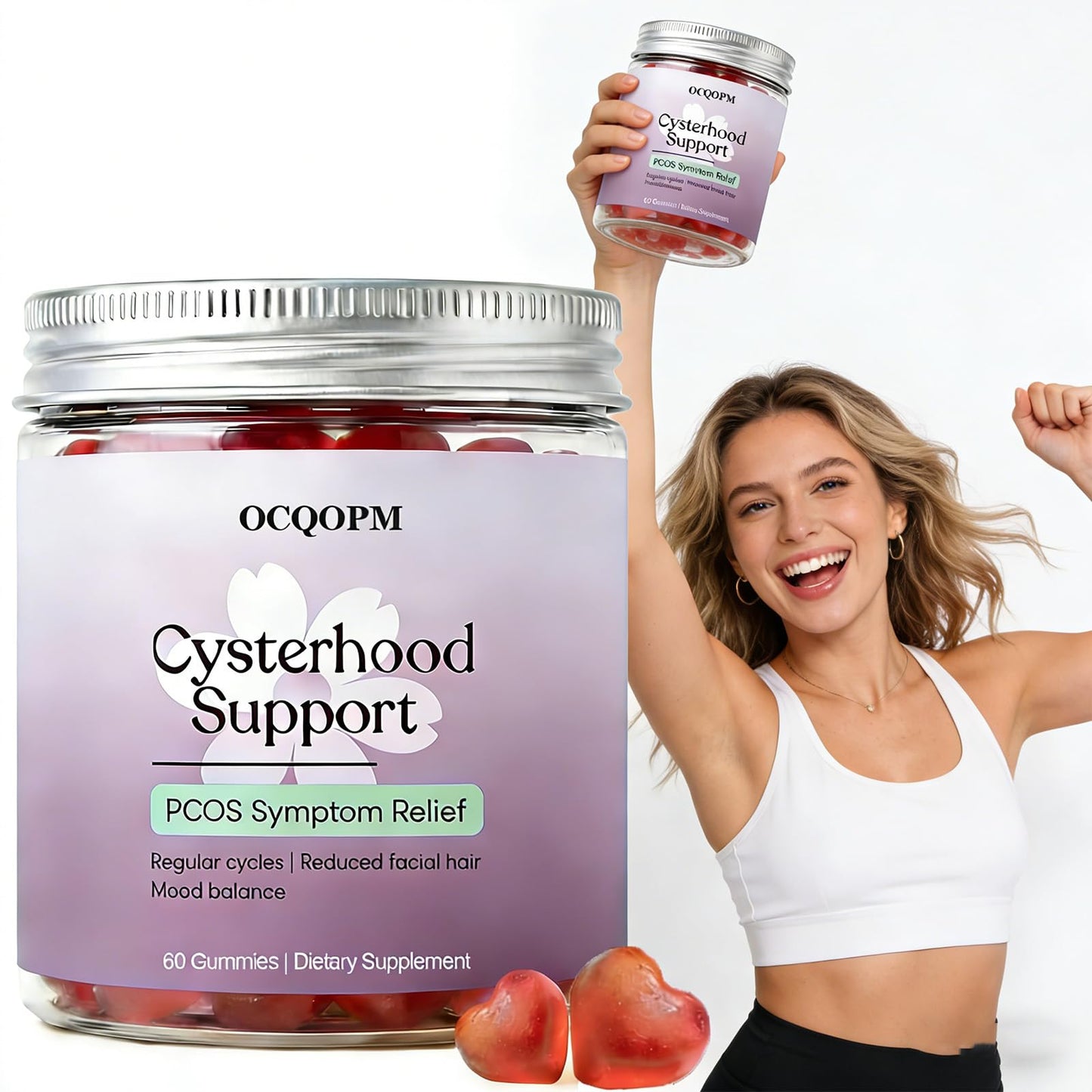 OCQOPM Cysterhood Support Capsule, 30 Capsules