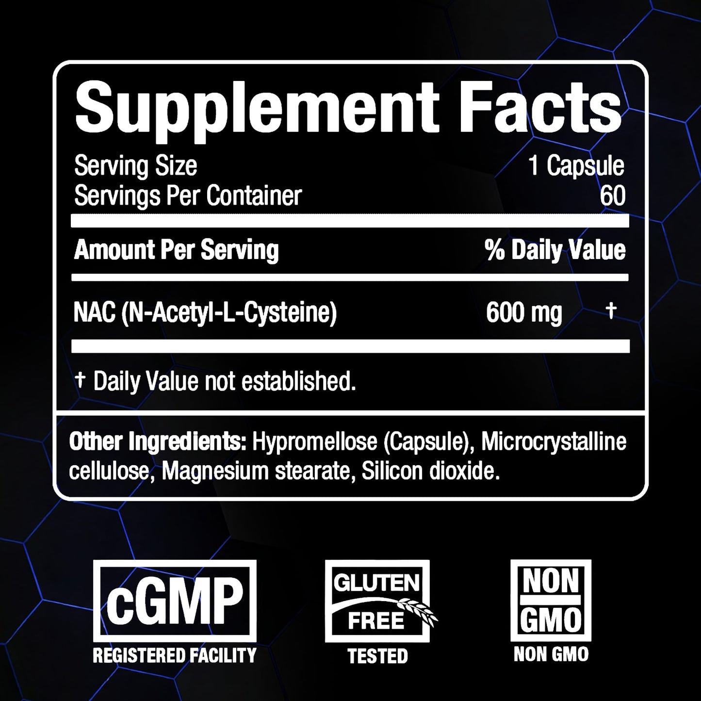 ALLMAX NAC Tablets 60 Count