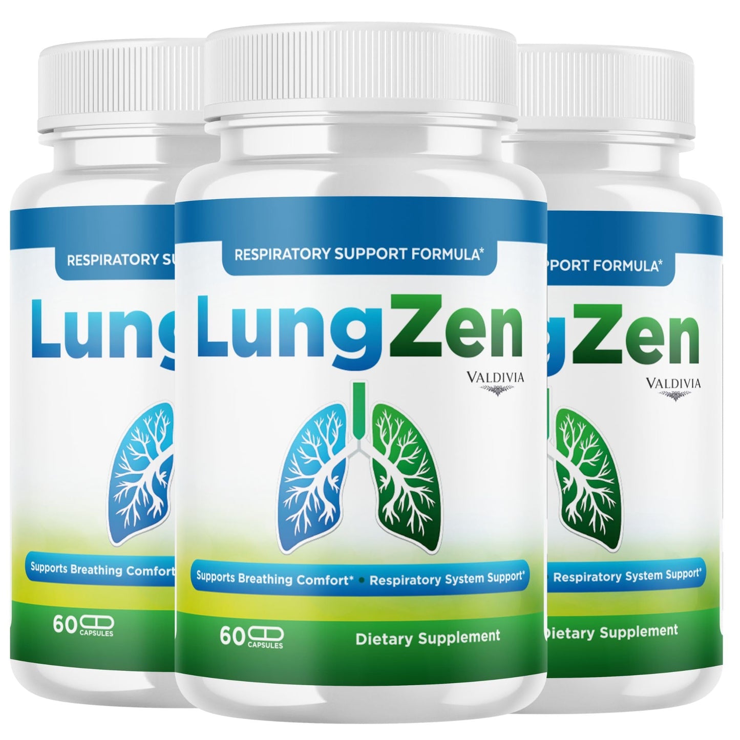 Valdivia LungZen Capsules, 180 Count