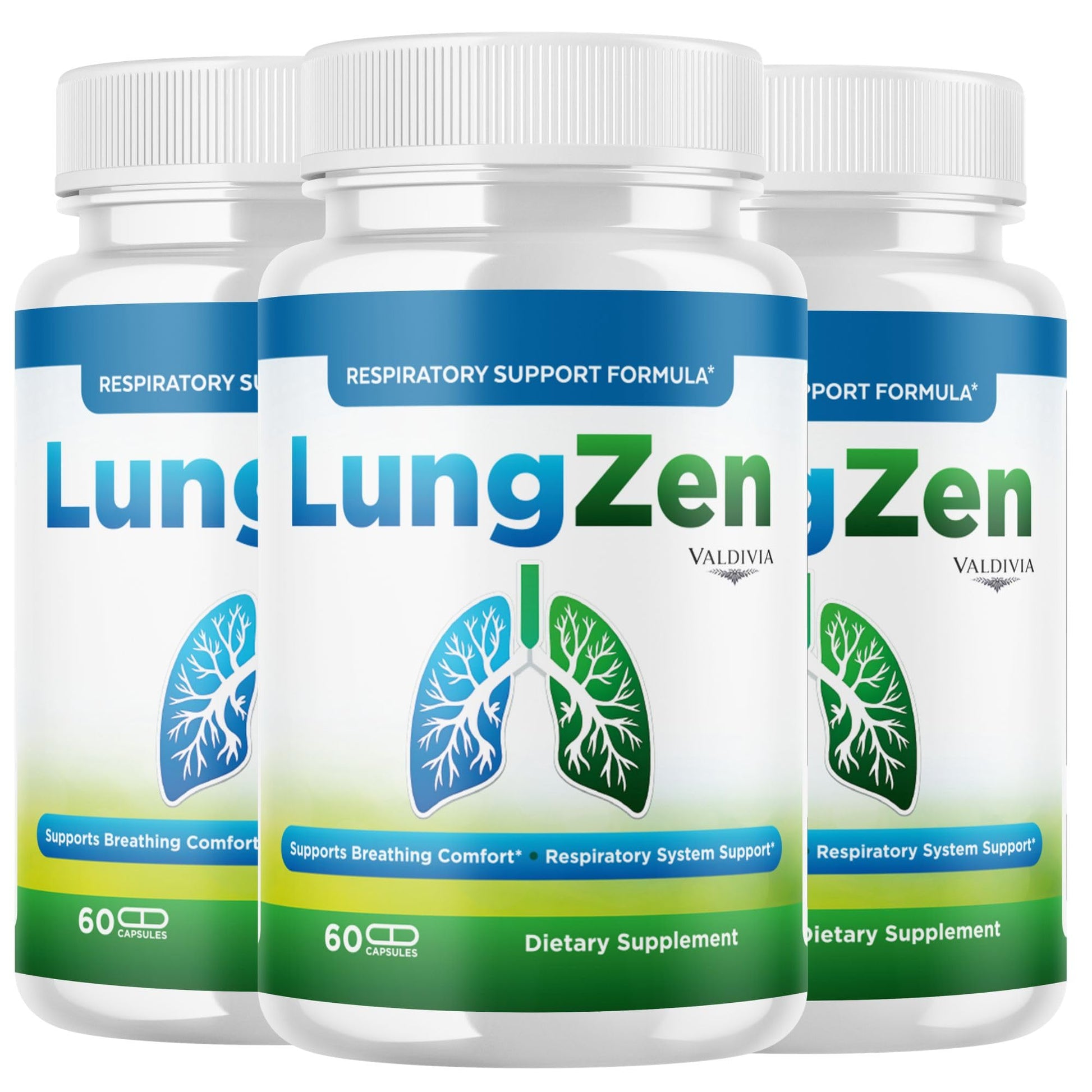 Valdivia LungZen Capsules, 180 Count
