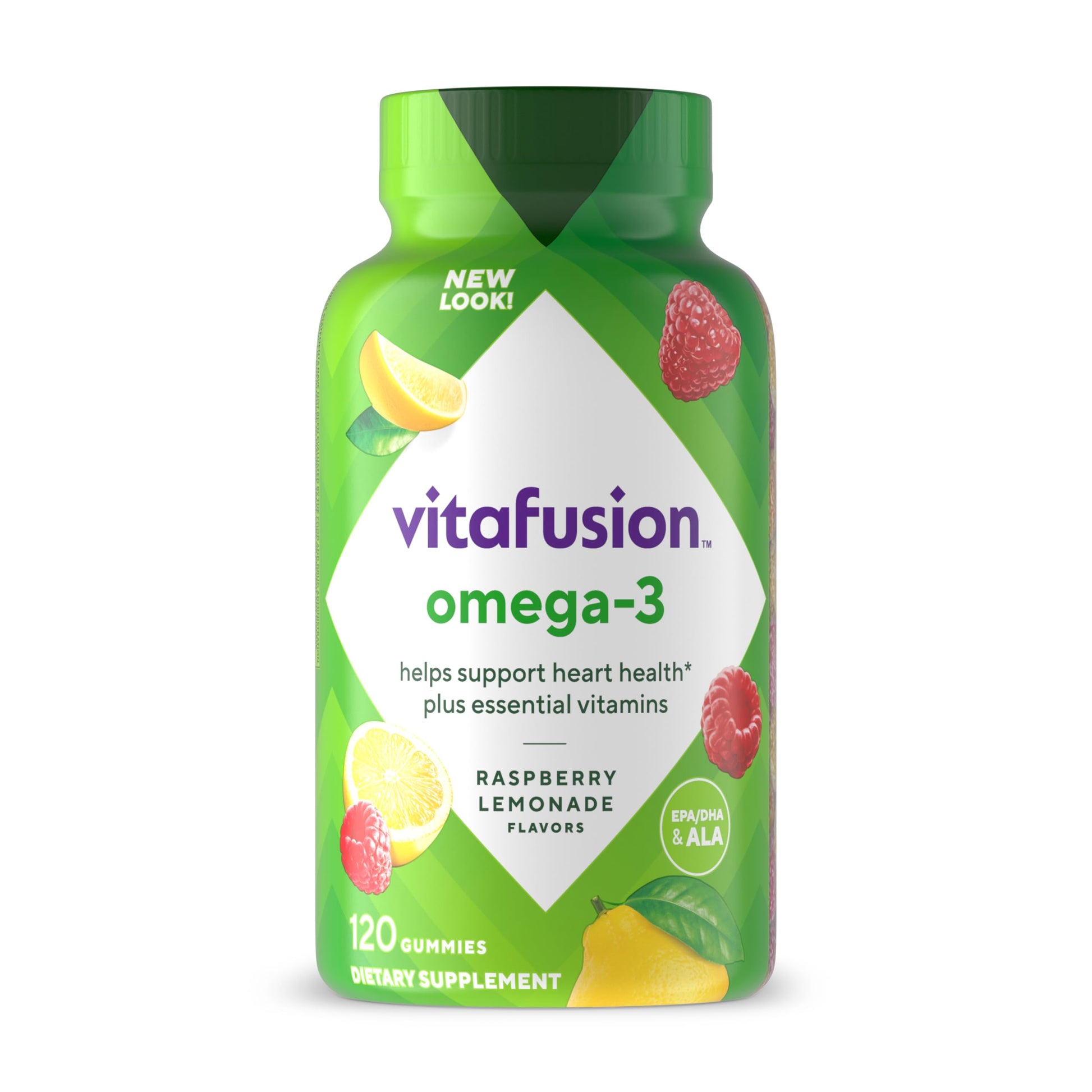 Vitafusion Omega-3 Gummy Vitamins, 120 Count